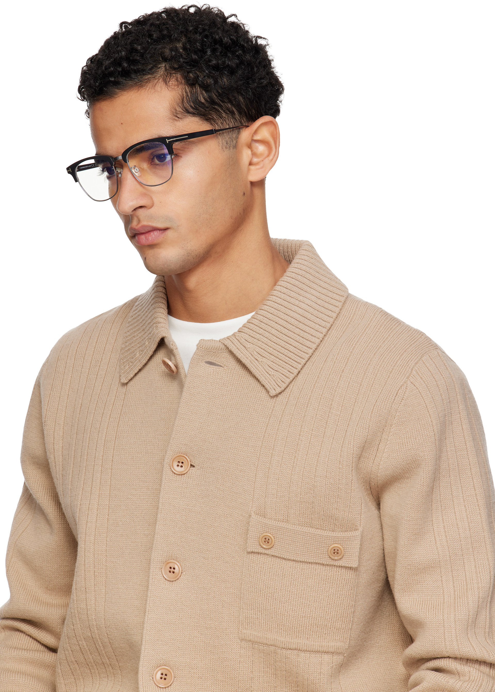 TOM FORD - Lunettes carrées noires