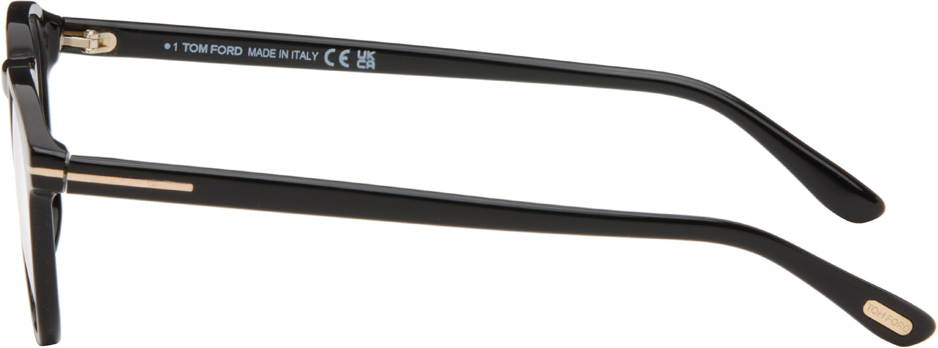 TOM FORD - Lunettes rondes noires