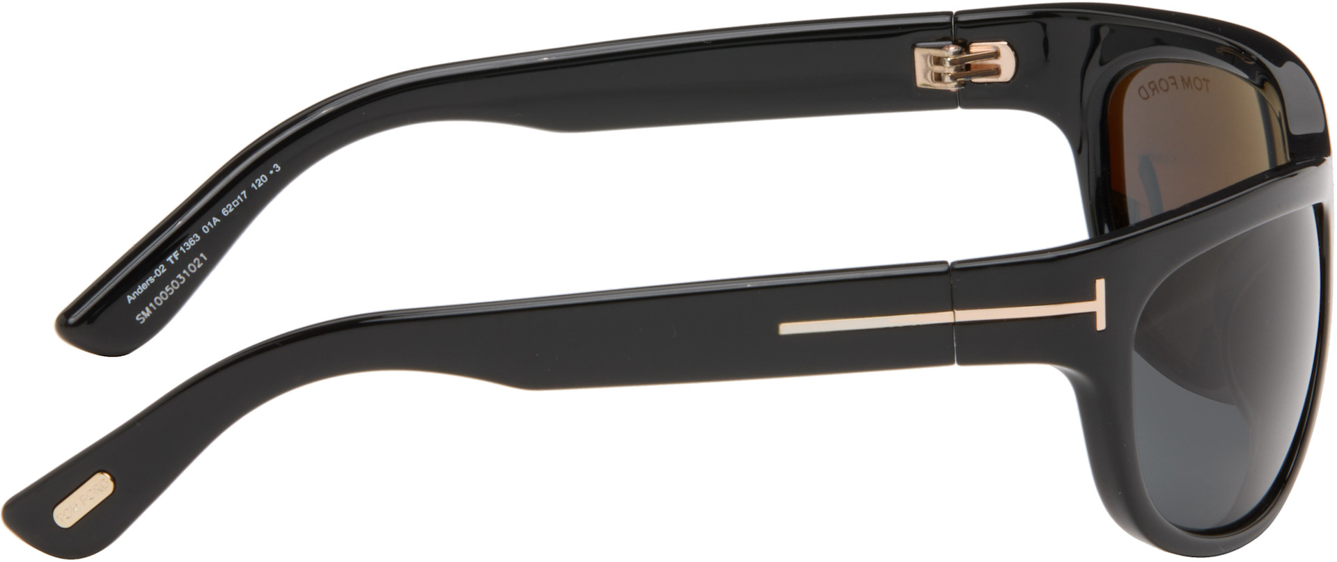 TOM FORD - Lunettes de soleil Anders noires