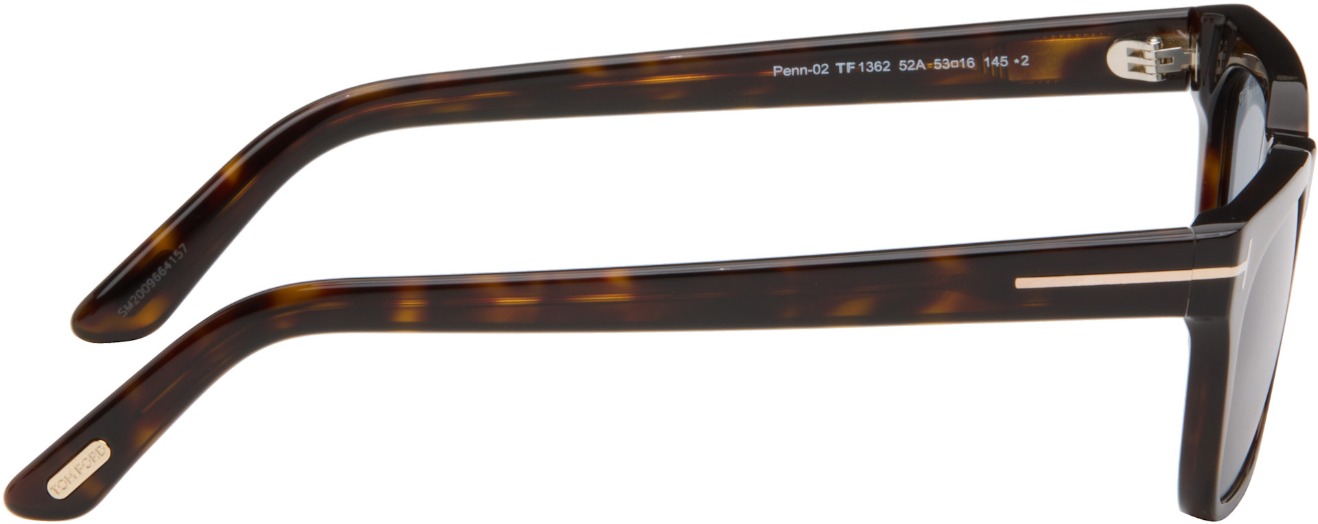 TOM FORD - Brown Penn Sunglasses