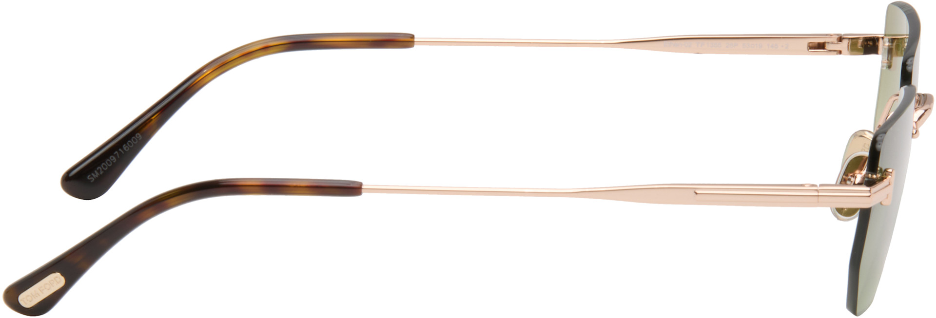 TOM FORD - Rose Gold Ethan Sunglasses
