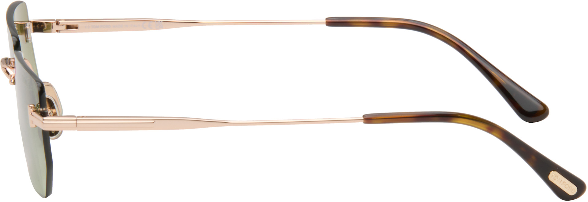 TOM FORD - Rose Gold Ethan Sunglasses