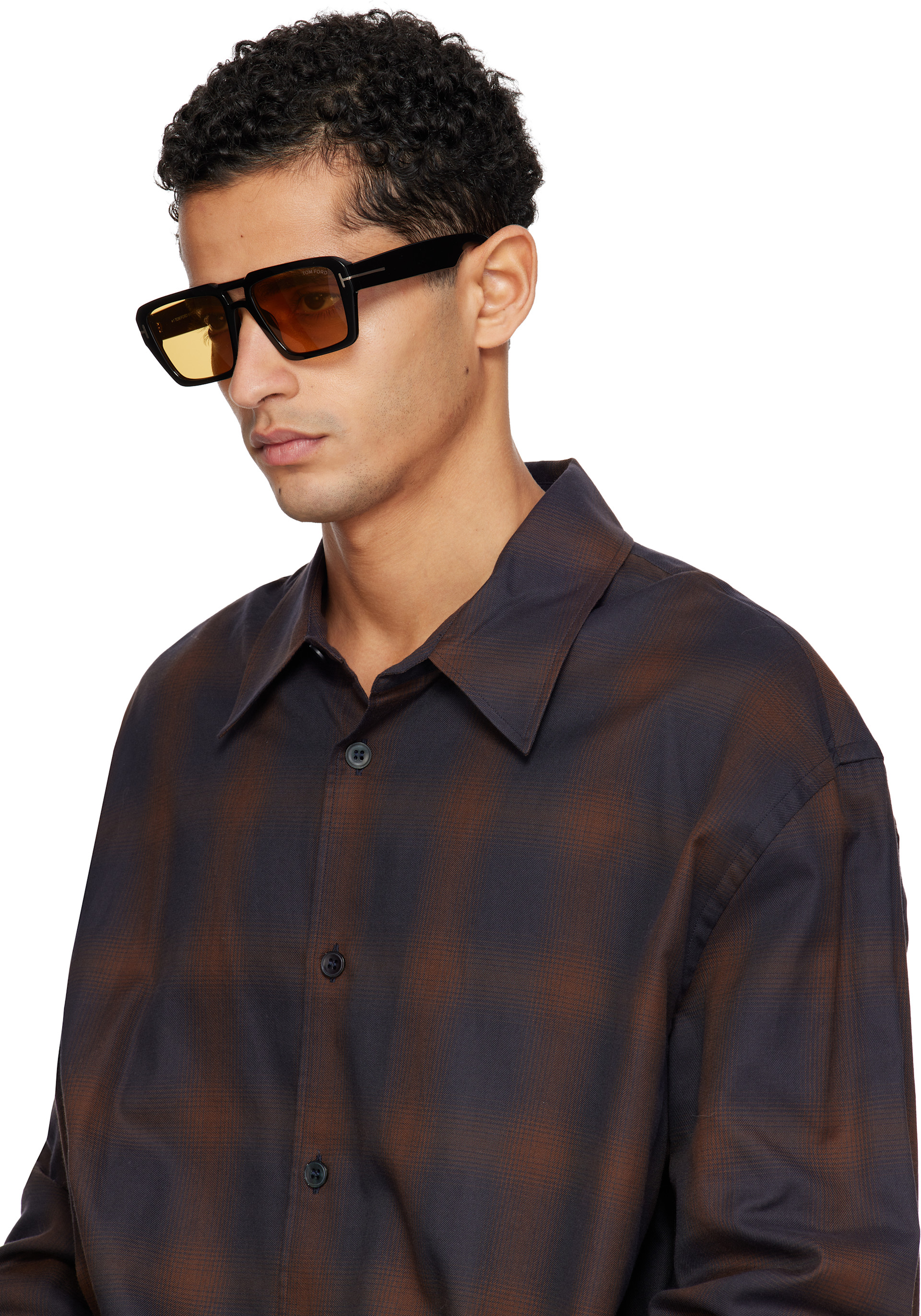 TOM FORD - Black Redford Sunglasses