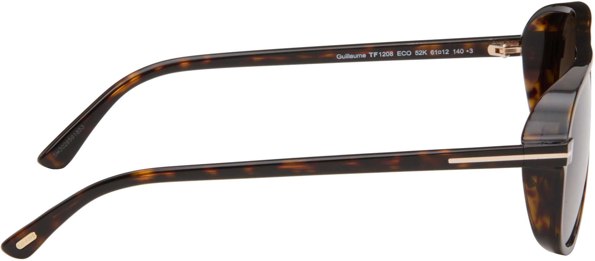 TOM FORD: Brown Guillaume Sunglasses | SSENSE