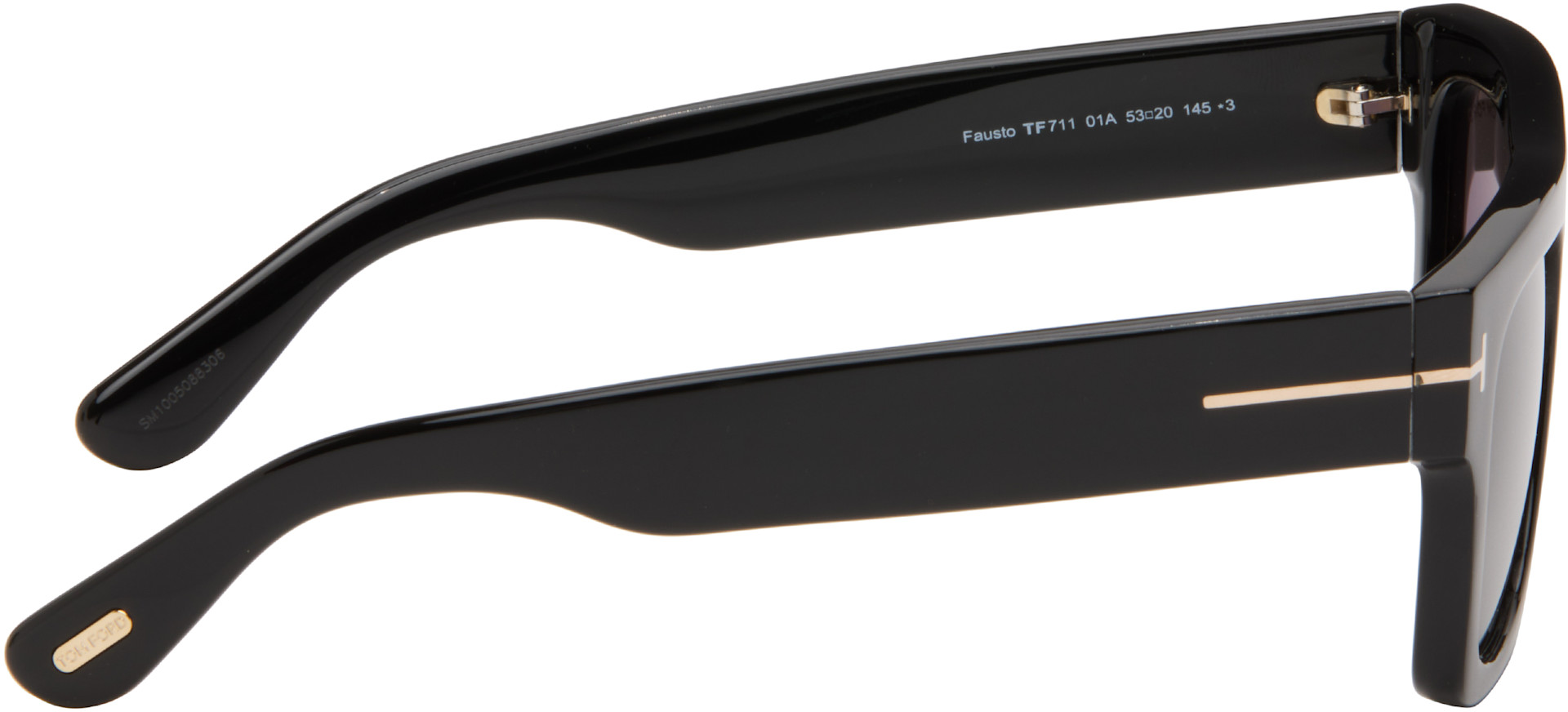TOM FORD - Lunettes de soleil Fausto noires