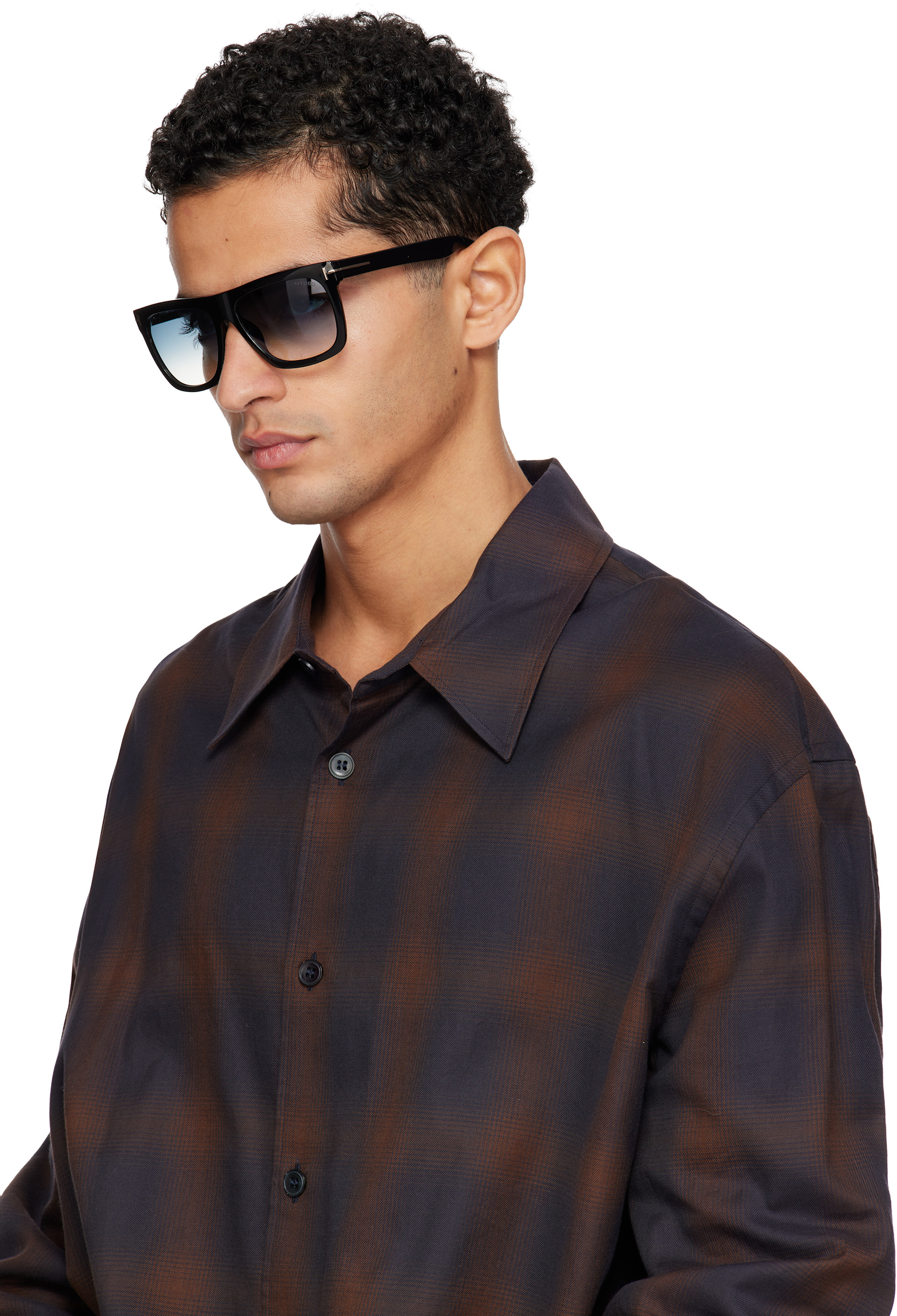 TOM FORD: Black Morgan Sunglasses | SSENSE