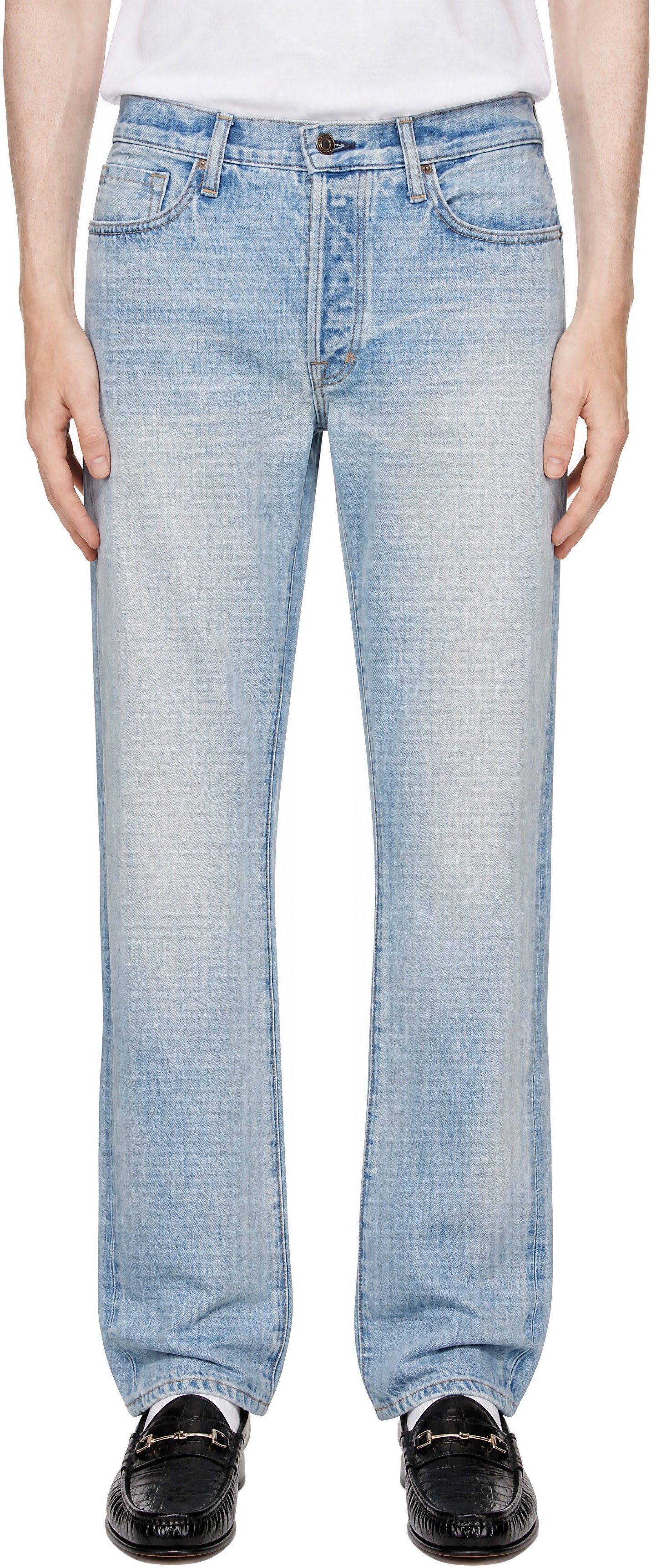 TOM FORD - Jean droit bleu