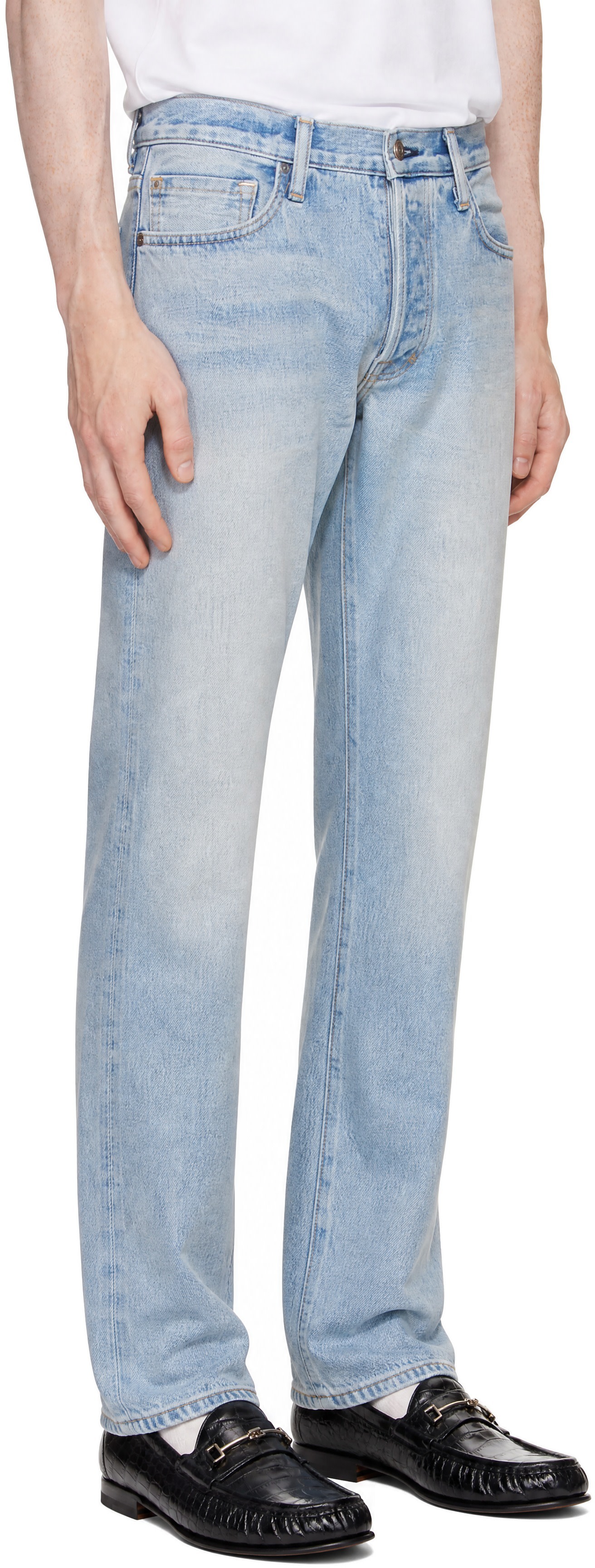 TOM FORD - Jean droit bleu