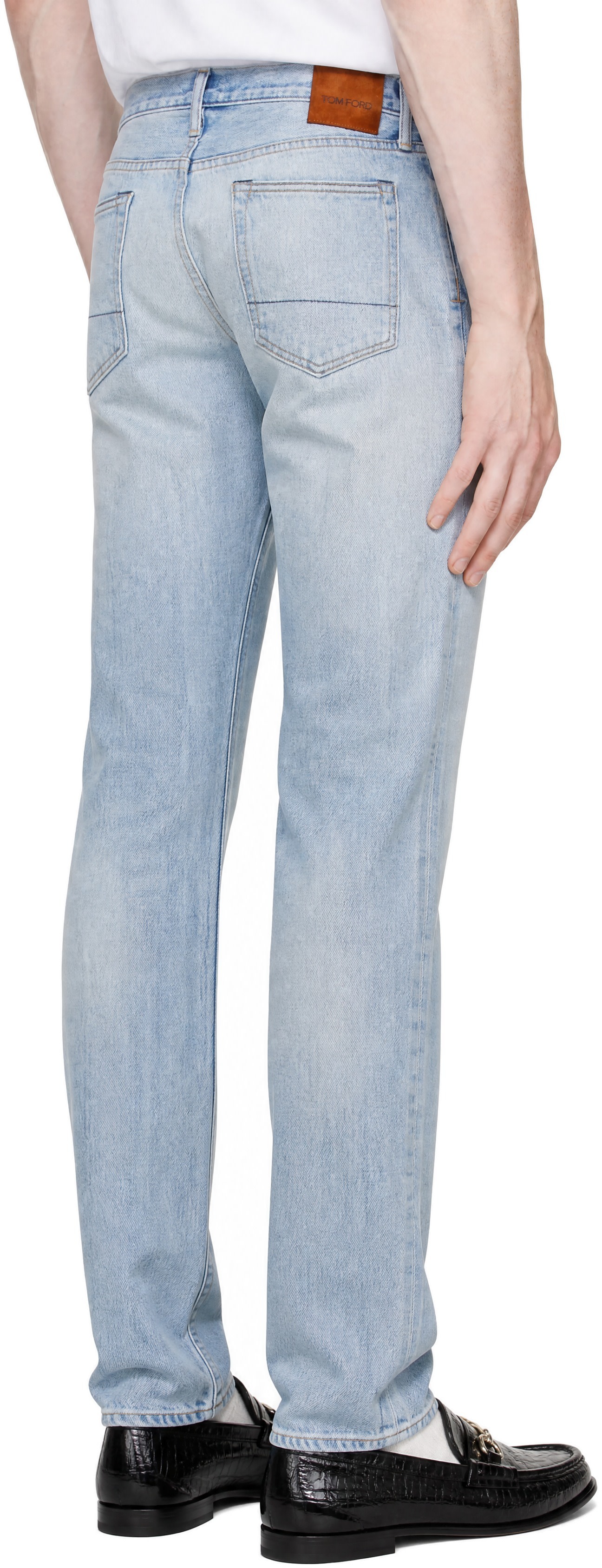 TOM FORD - Jean droit bleu