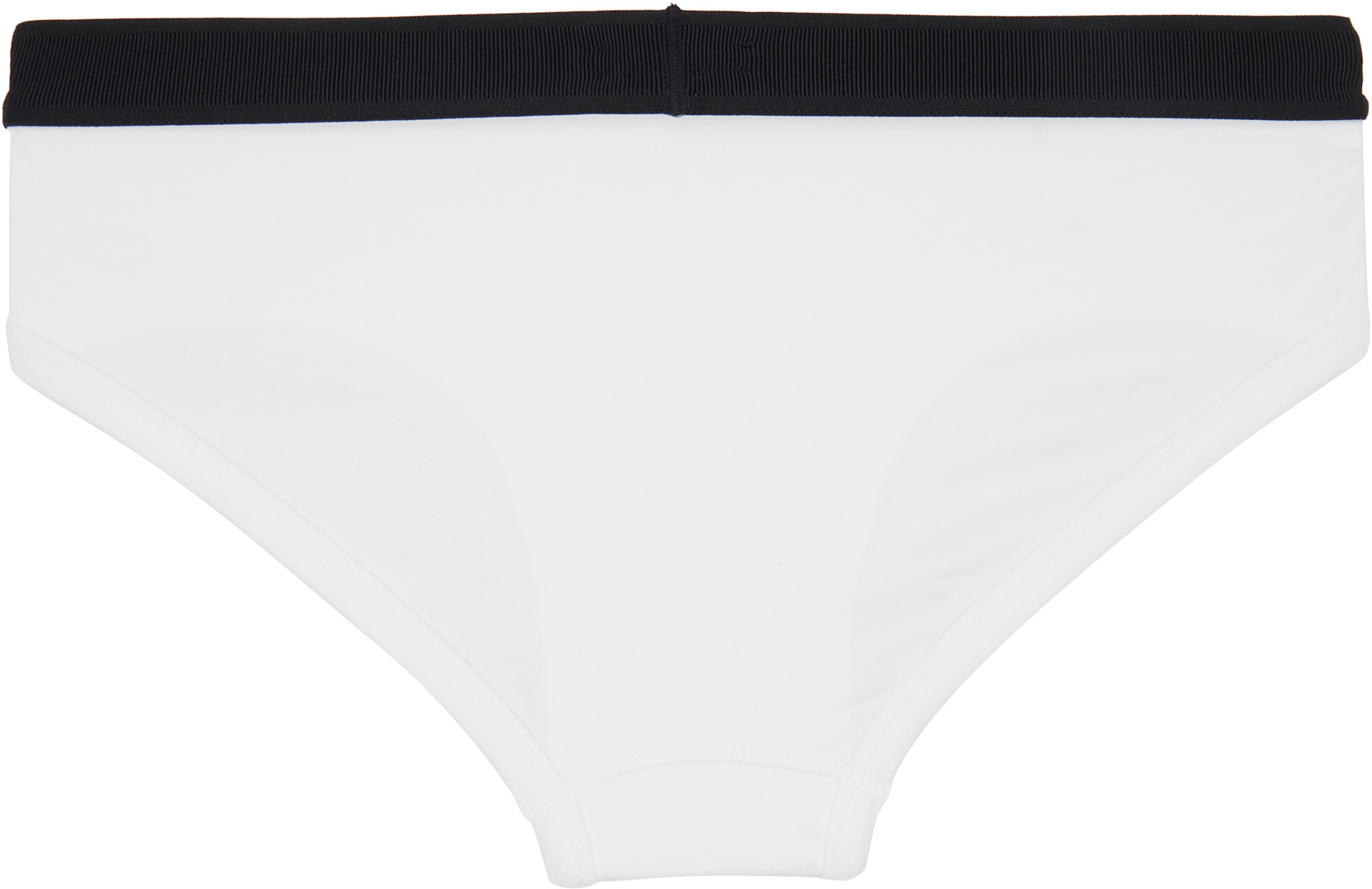 TOM FORD - Two-Pack Black & White Cotton Briefs