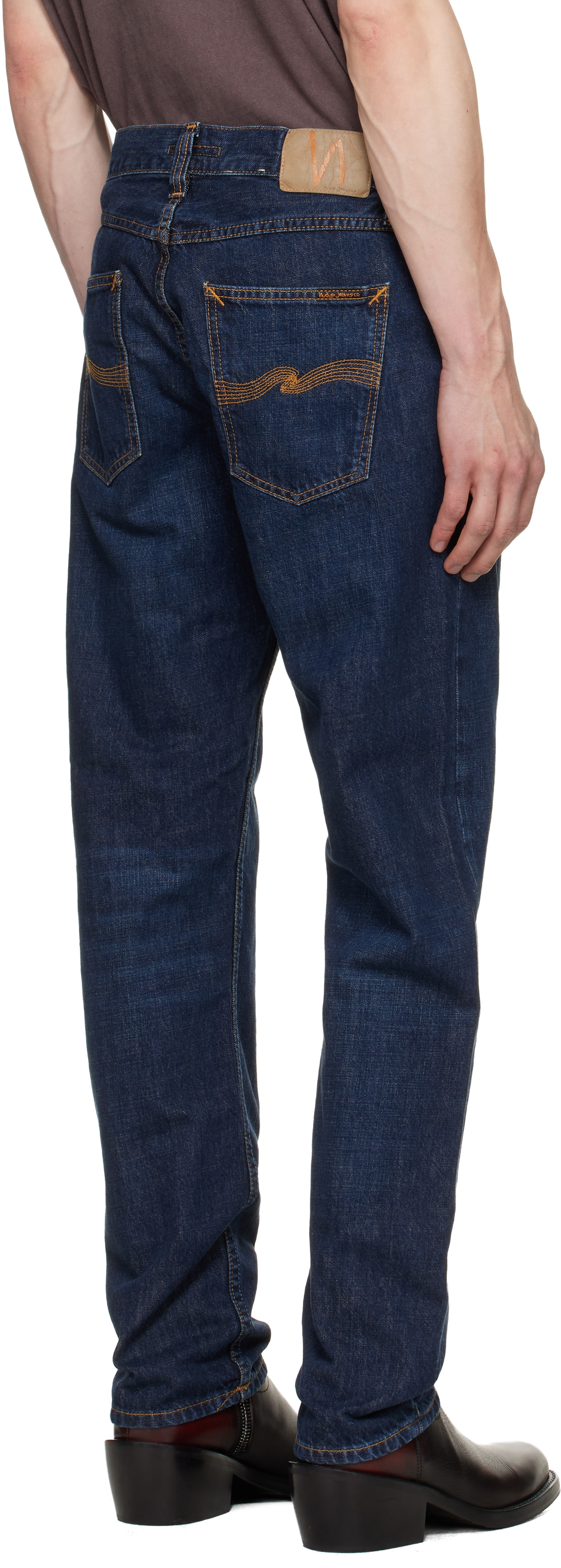 Nudie Jeans - ネイビー Gritty Jackson ジーンズ