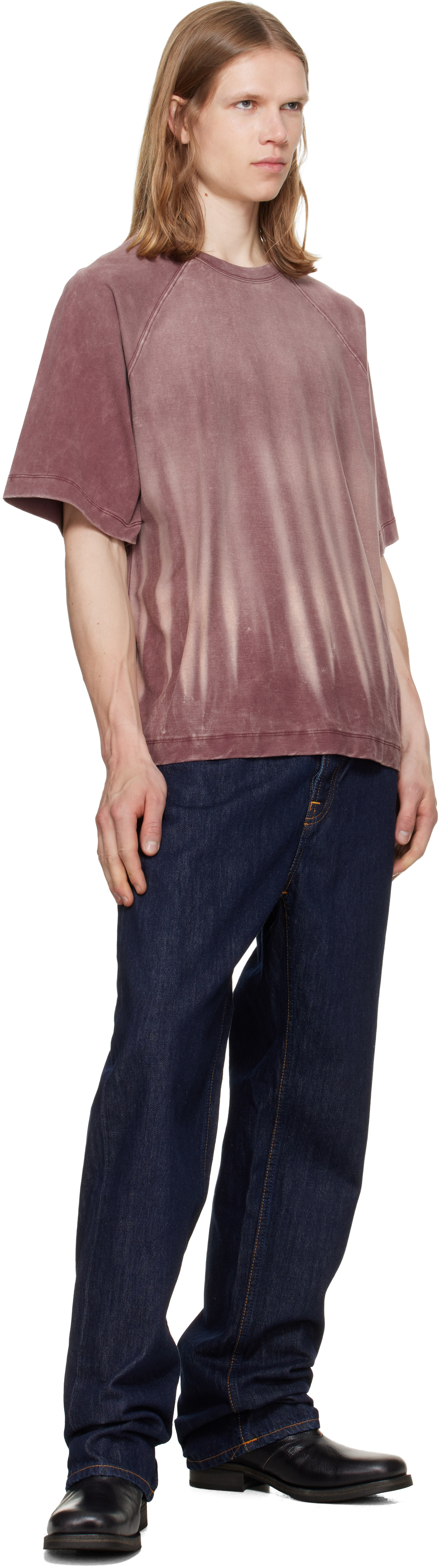 Nudie Jeans: ネイビー Tuff Tony ジーンズ | SSENSE 日本
