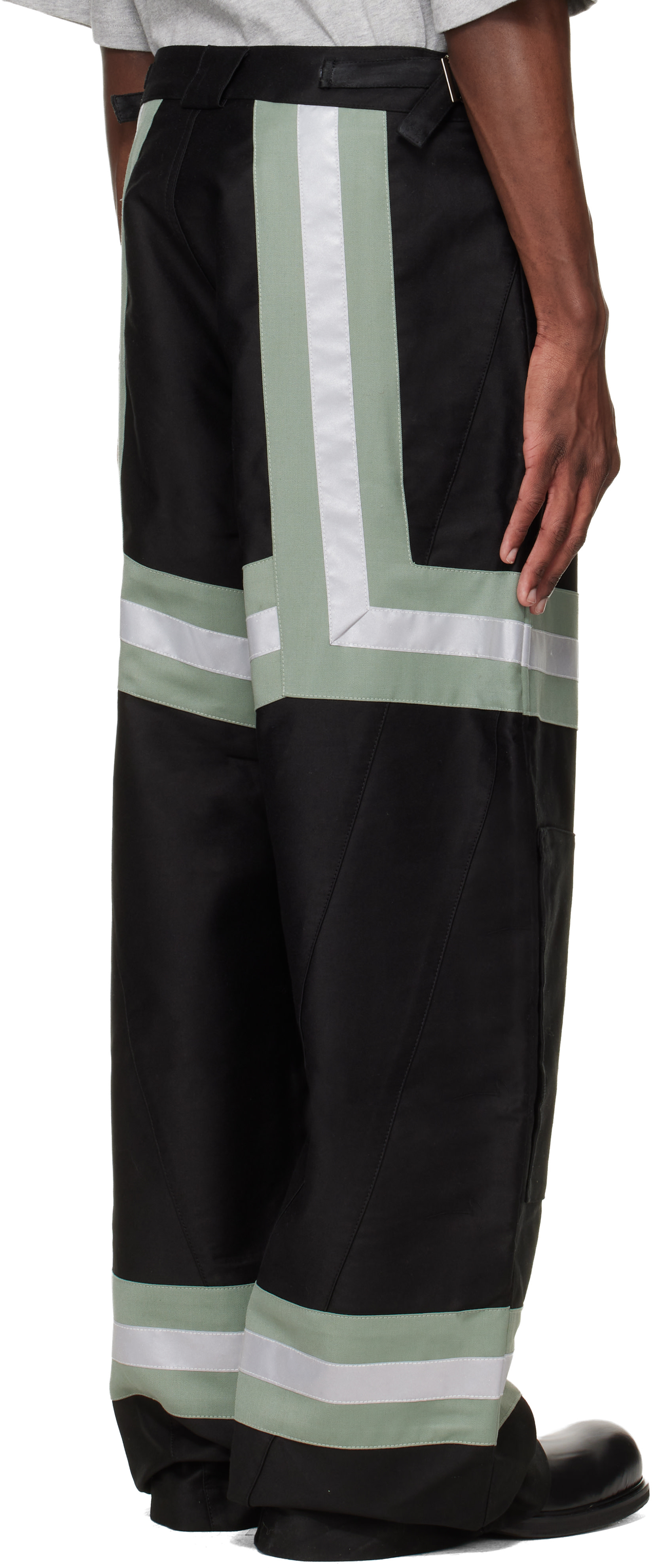 FFFPOSTALSERVICE - Pantalon FF Bunker noir