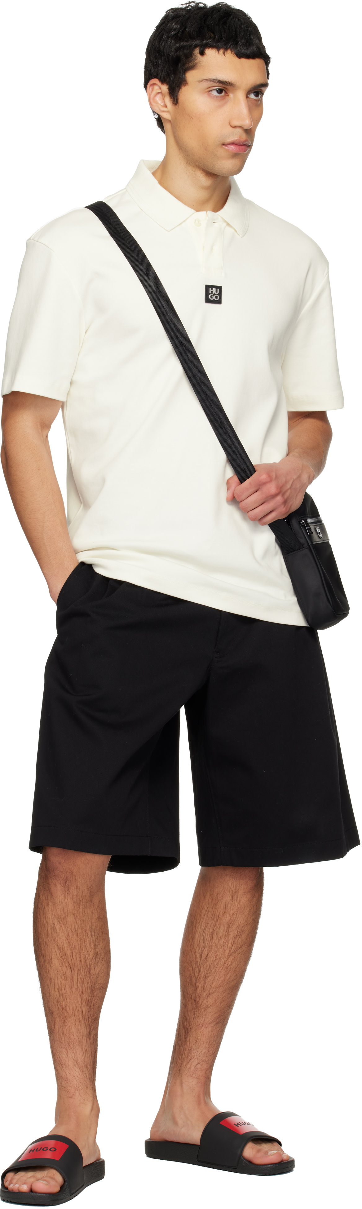 Hugo - Black Logo Hardware Bag