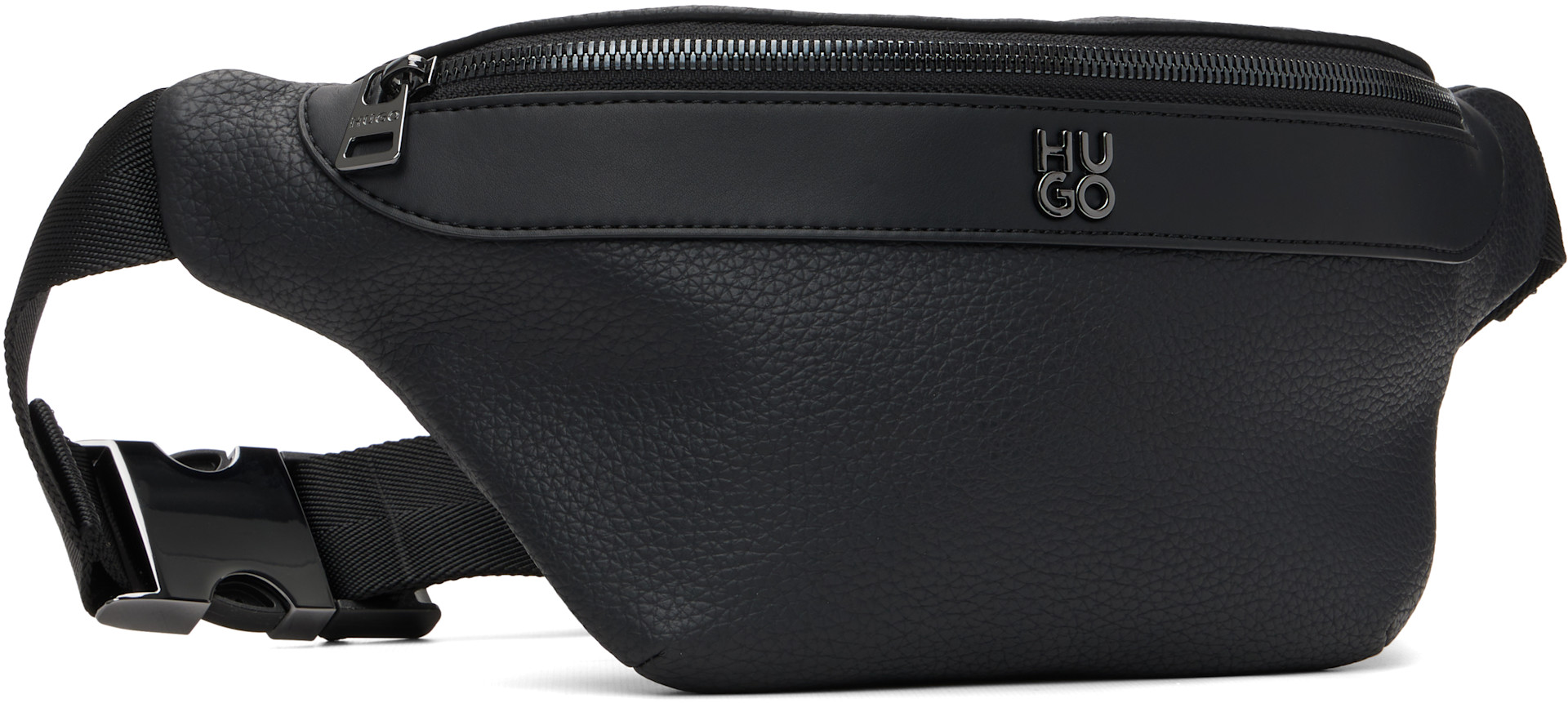 Hugo - Black Logo Hardware Belt Bag