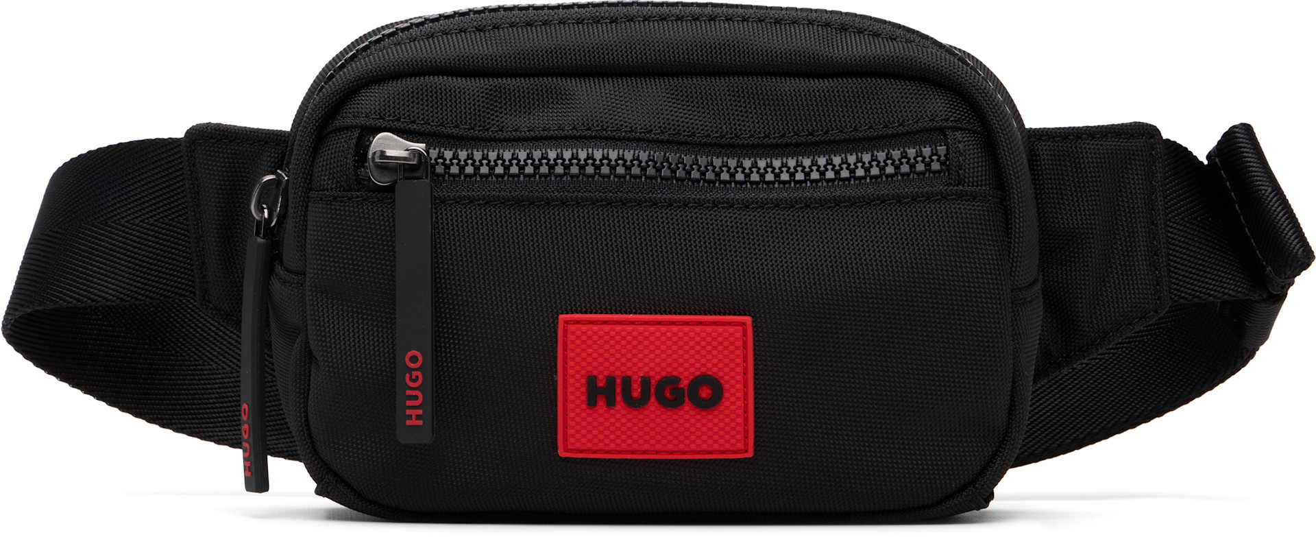Hugo - ブラック キャンバス ポーチ