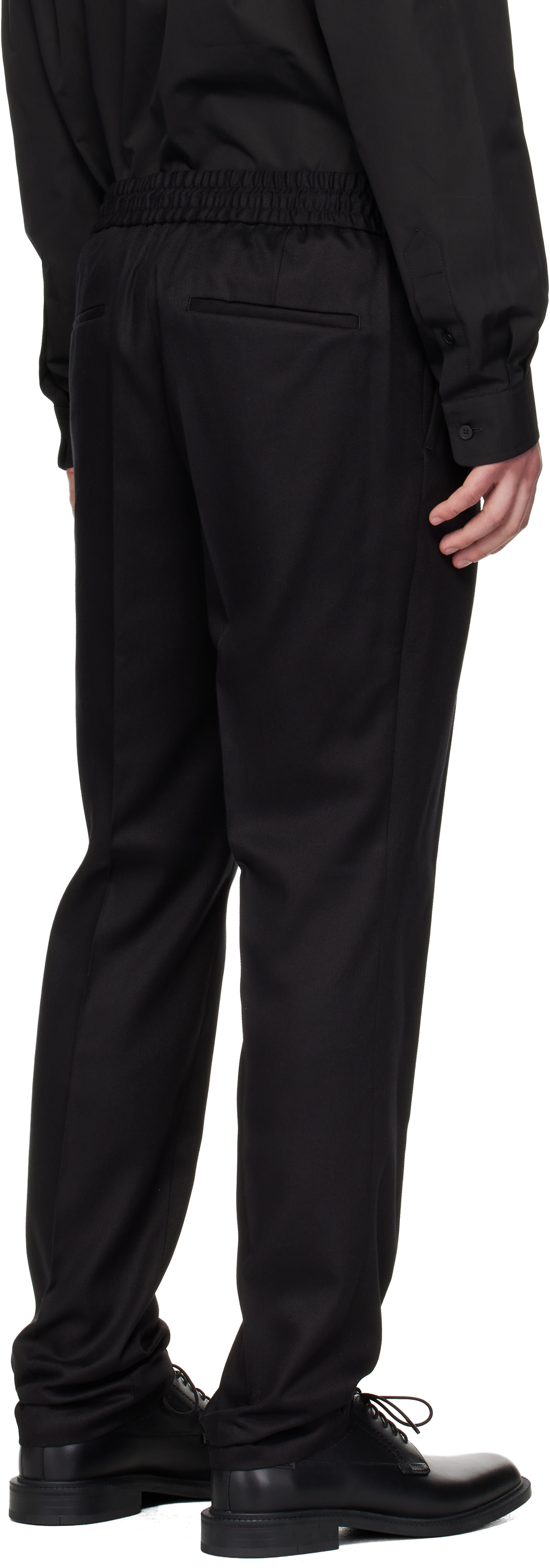 Hugo - Black Slim-Fit Trousers