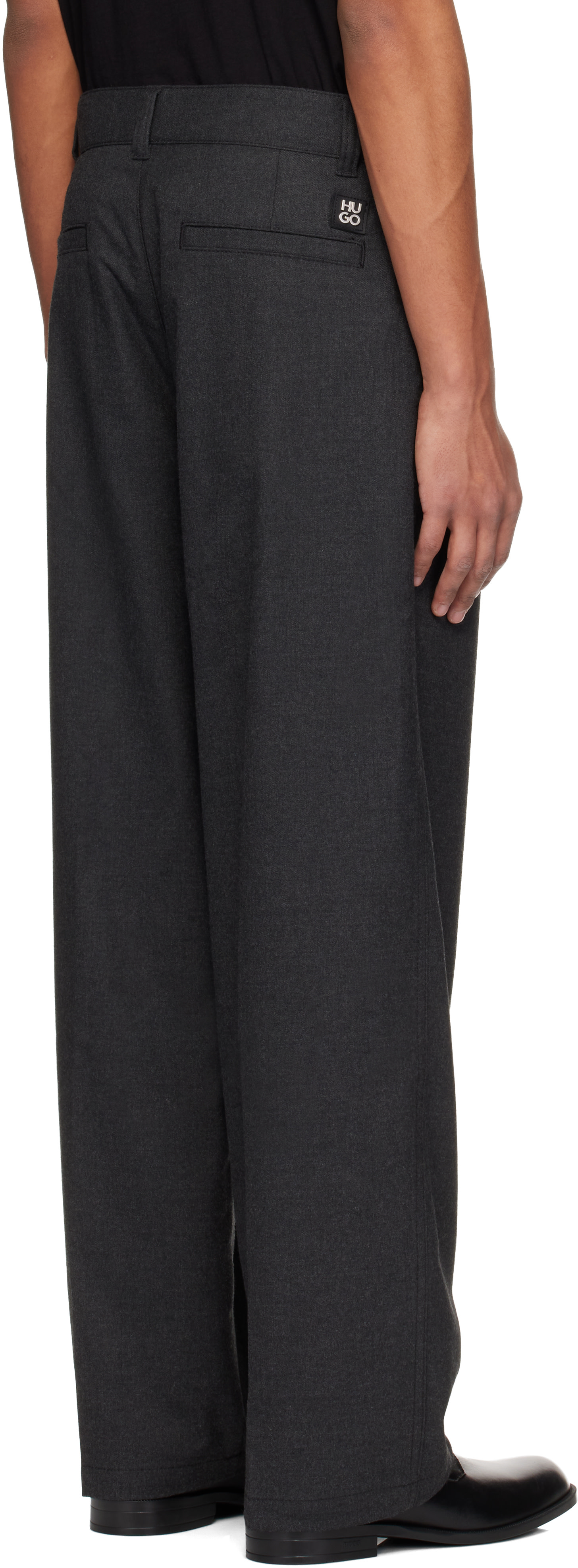 Hugo - Gray Flannel Trousers