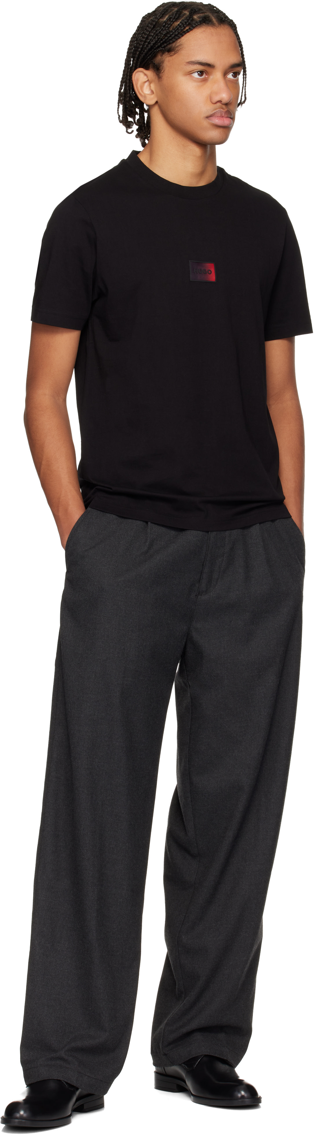 Hugo - Gray Flannel Trousers