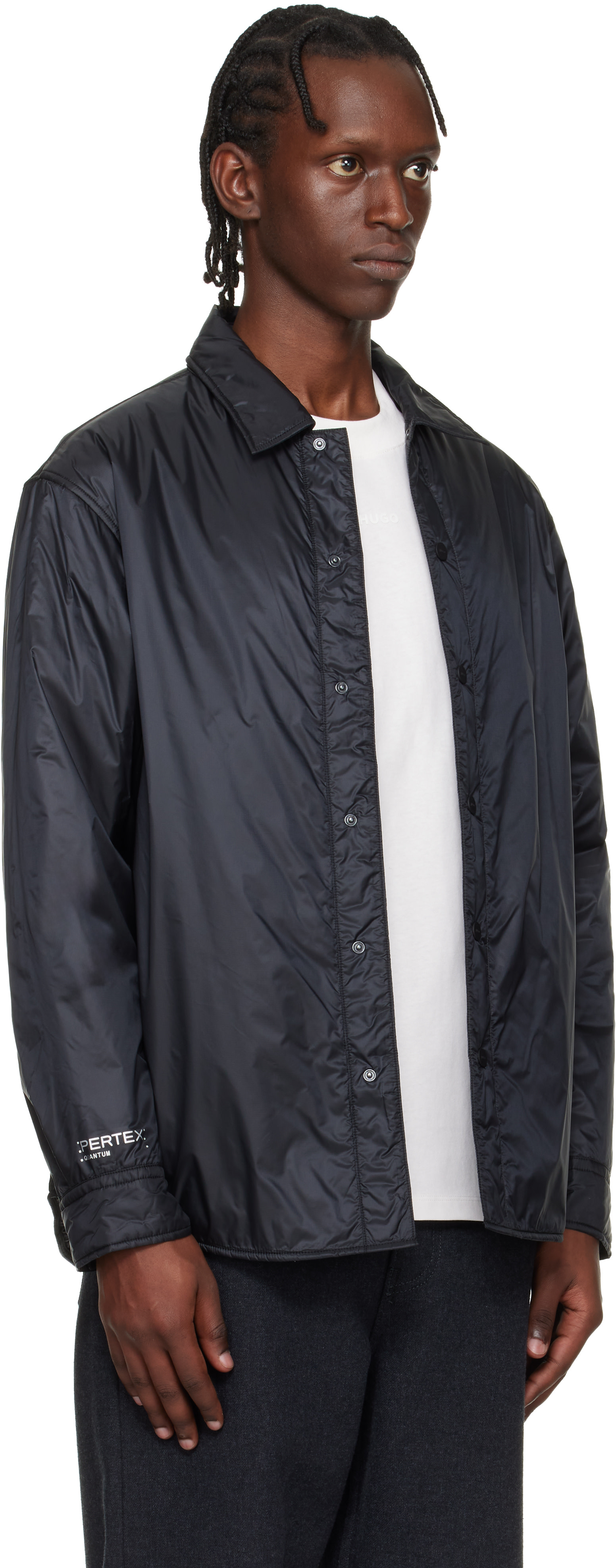 Hugo - Black Pertex Overshirt