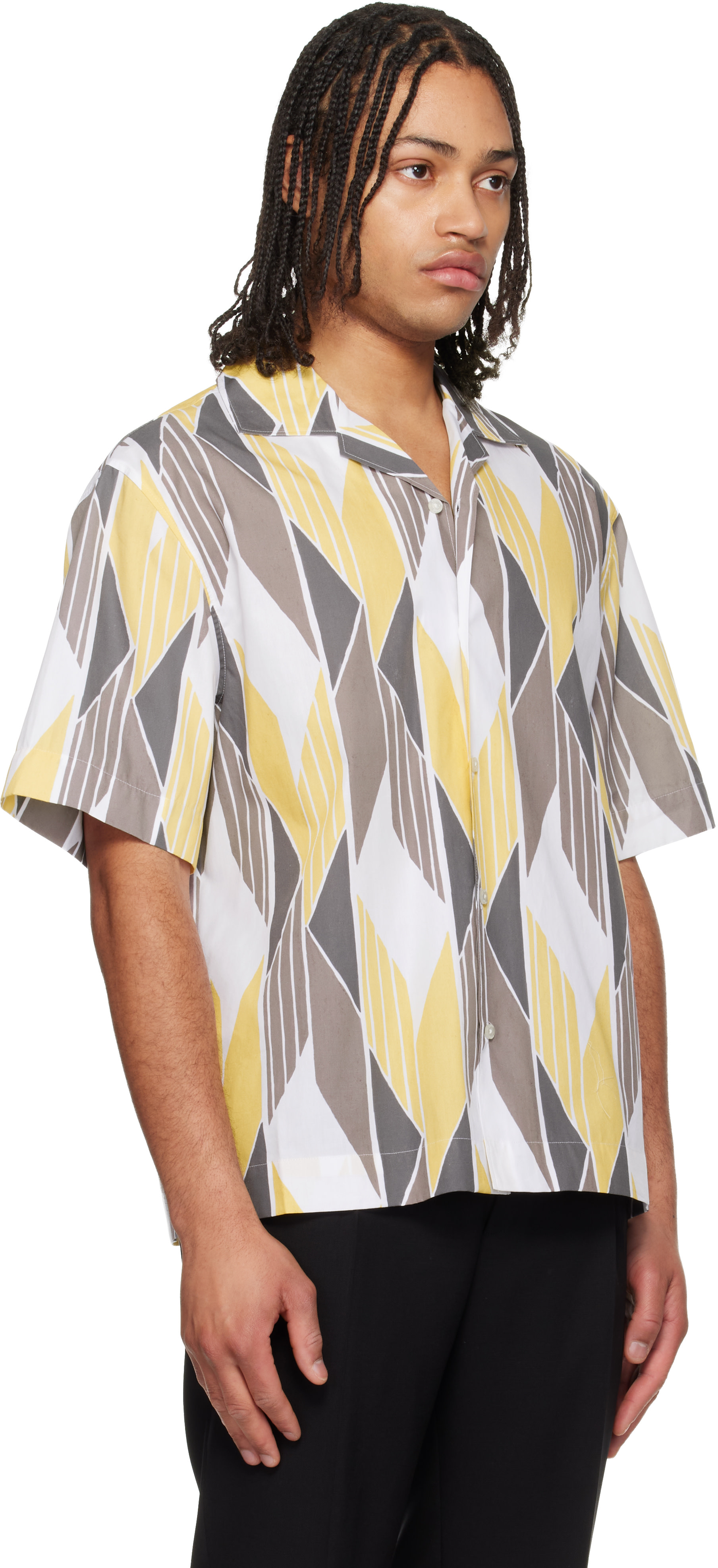 Hugo - Multicolor Camp Collar Shirt