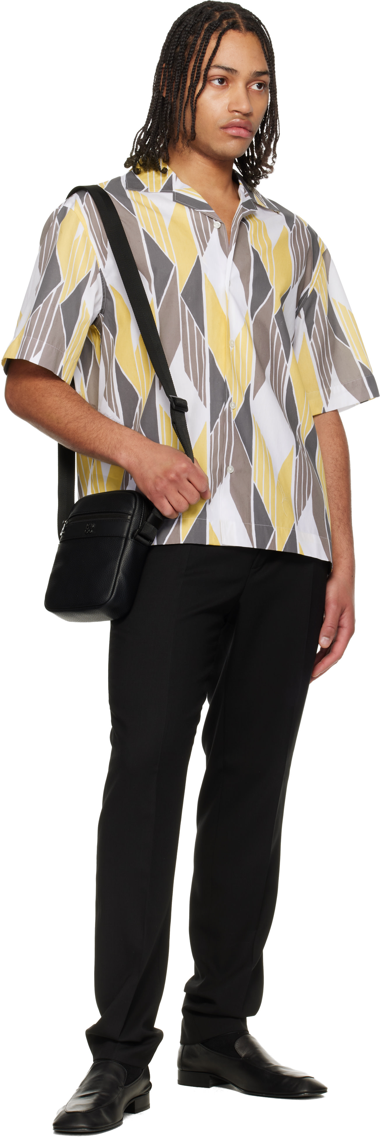 Hugo - Multicolor Camp Collar Shirt