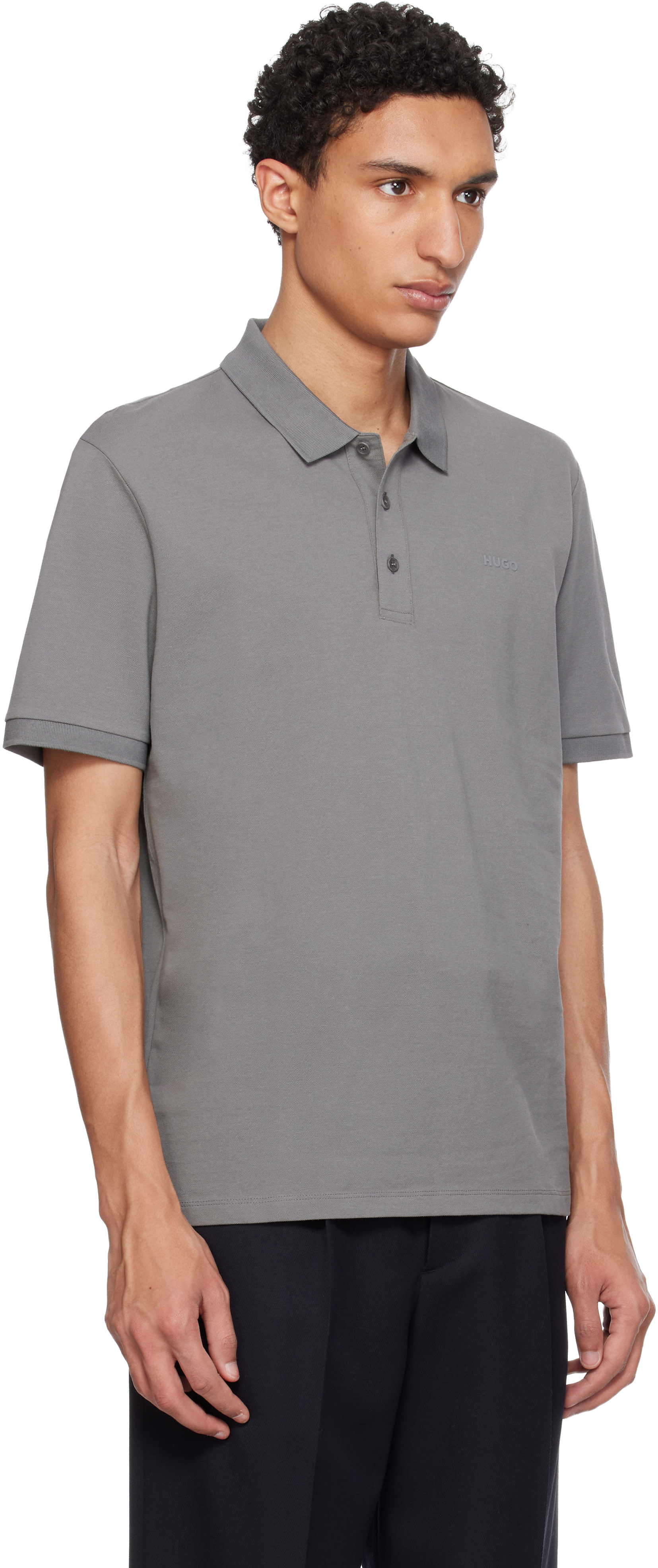 BOSS グレー ポロシャツ　新品未使用 中古・古着通販】HUGO BOSS (ヒューゴ ボス) ポロシャツ グレー サイズ