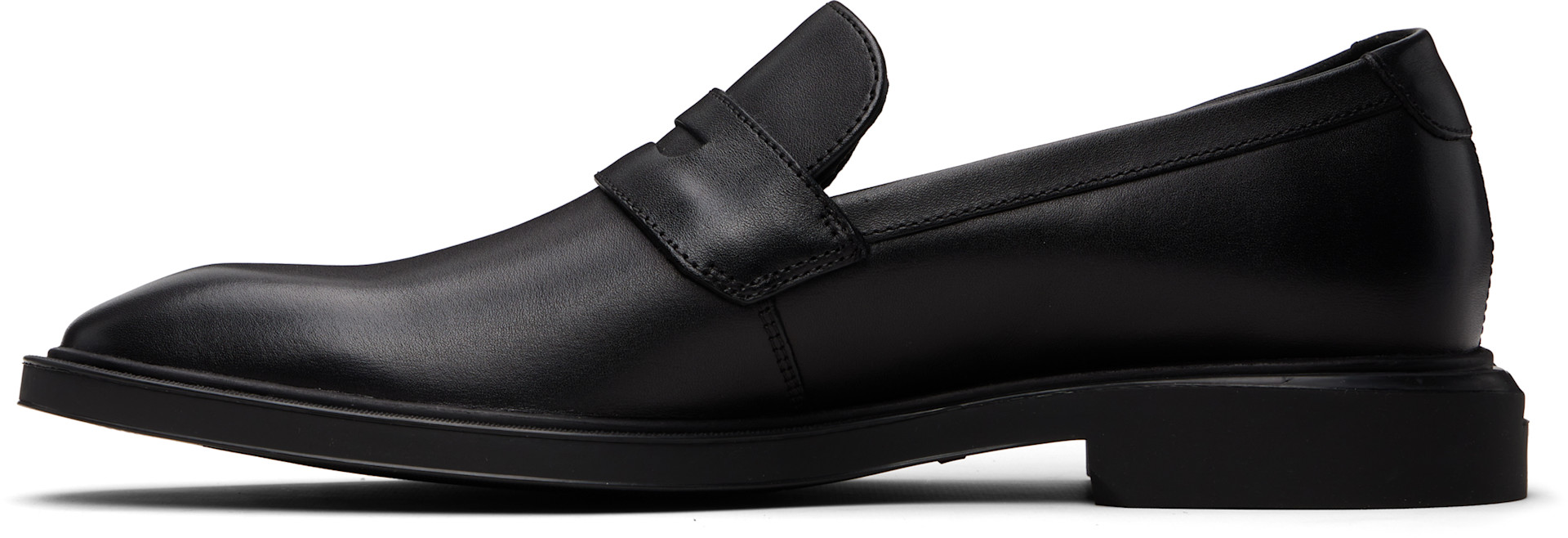 Hugo - Black Penny Trim Loafers
