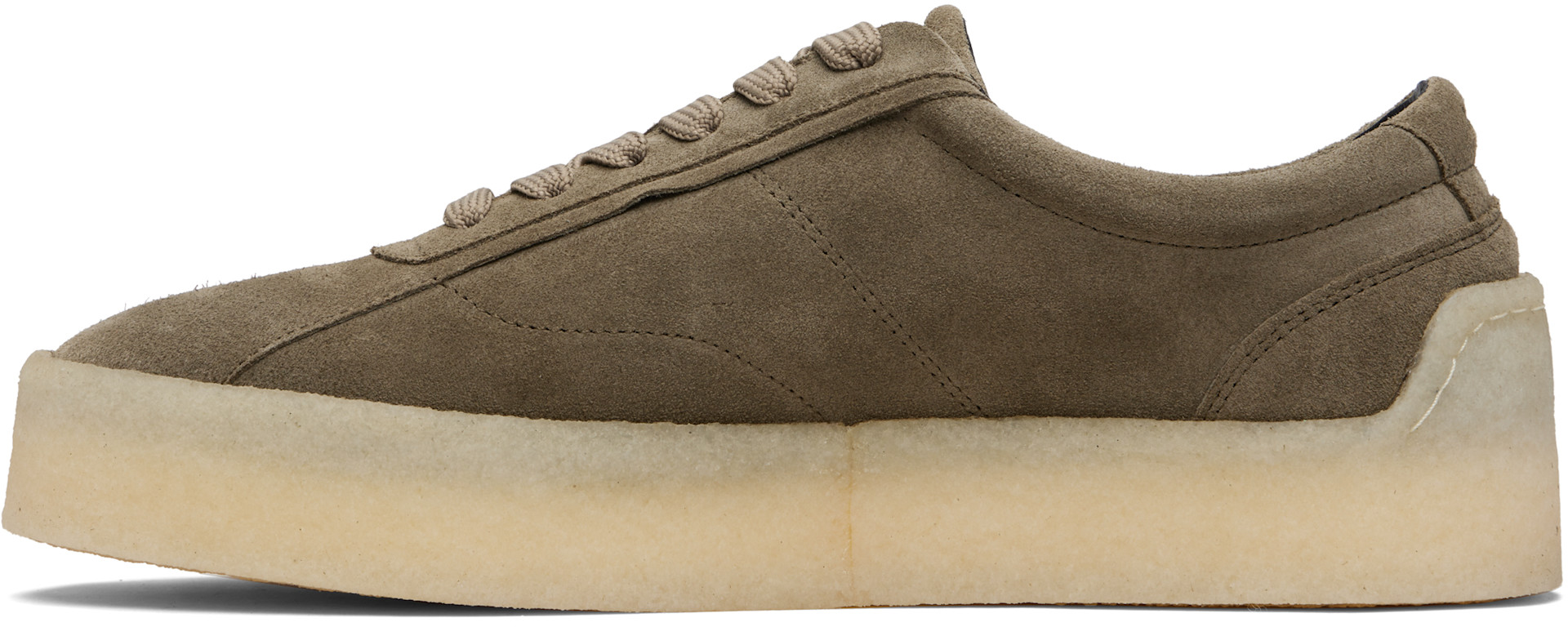 Hugo - Khaki Suede Sneakers