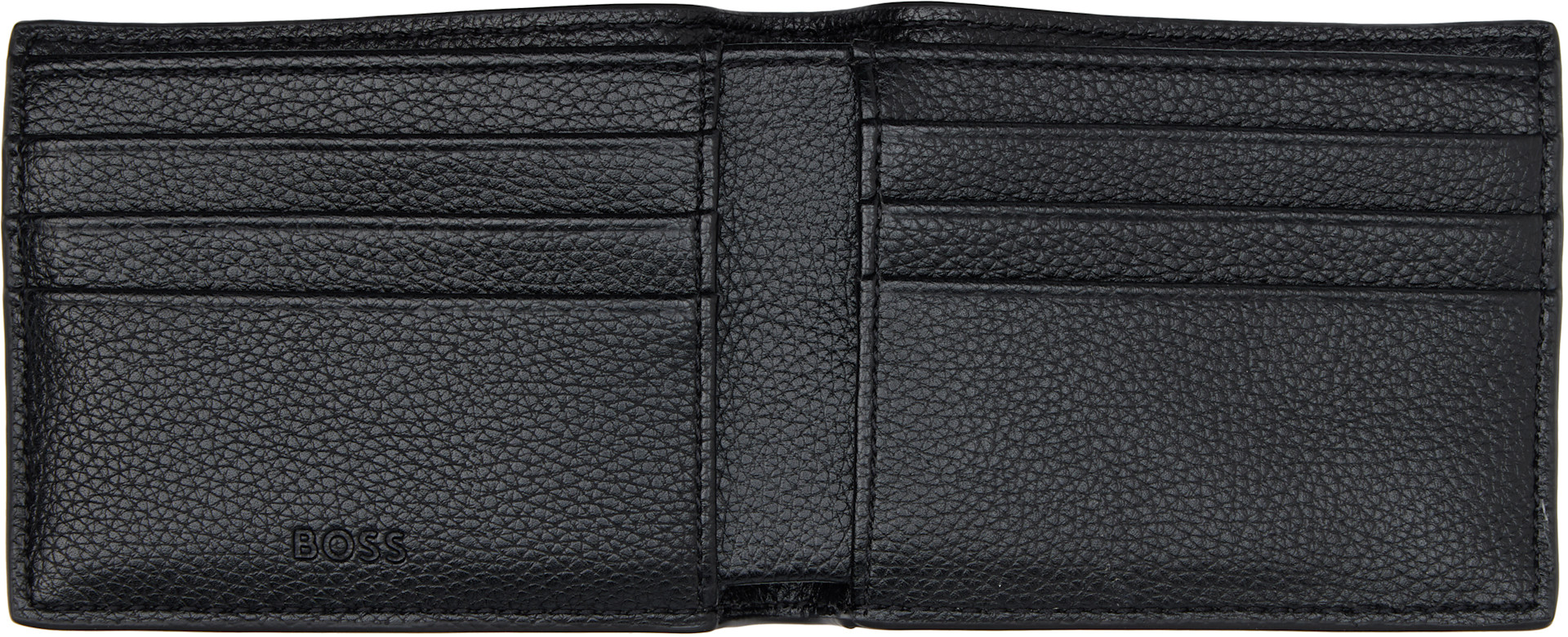 BOSS - Black Embossed Logo Wallet