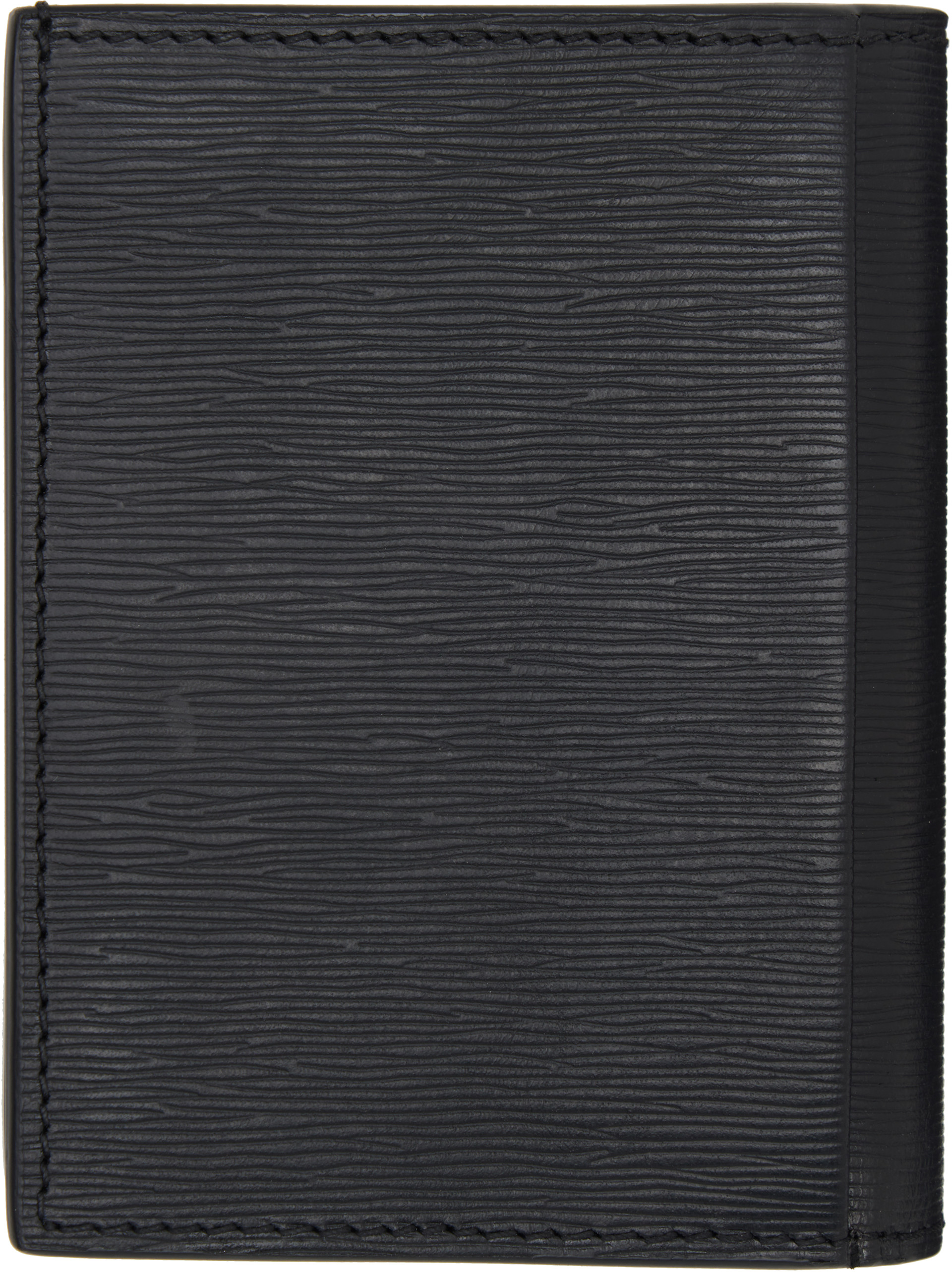 BOSS - Black Vertical Bifold Card Holder