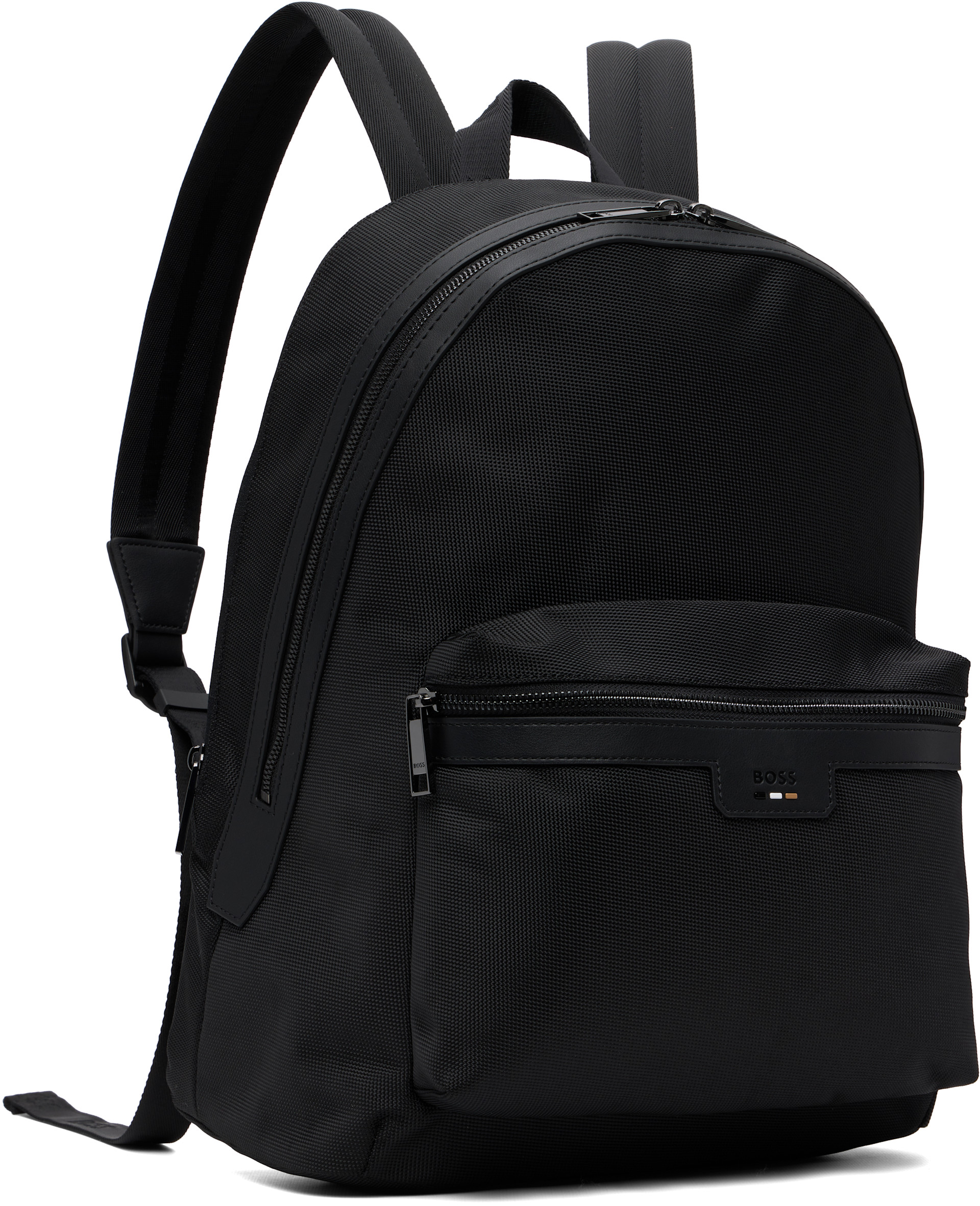 BOSS - Black Signature Trims Structured Backpack