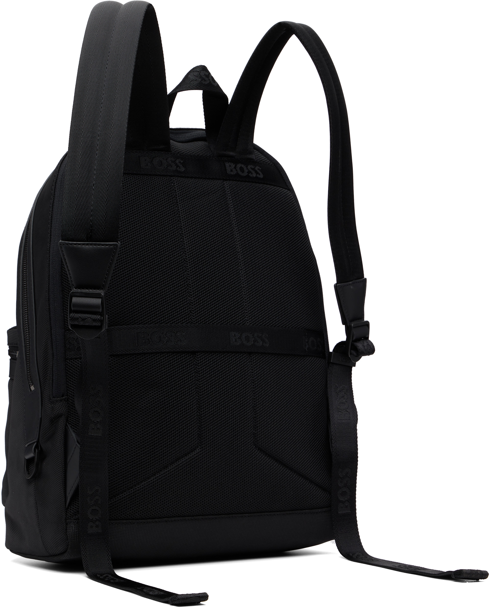 BOSS - Black Signature Trims Structured Backpack