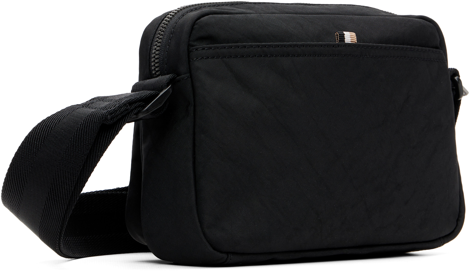 BOSS - Black Canvas Shoulder Bag