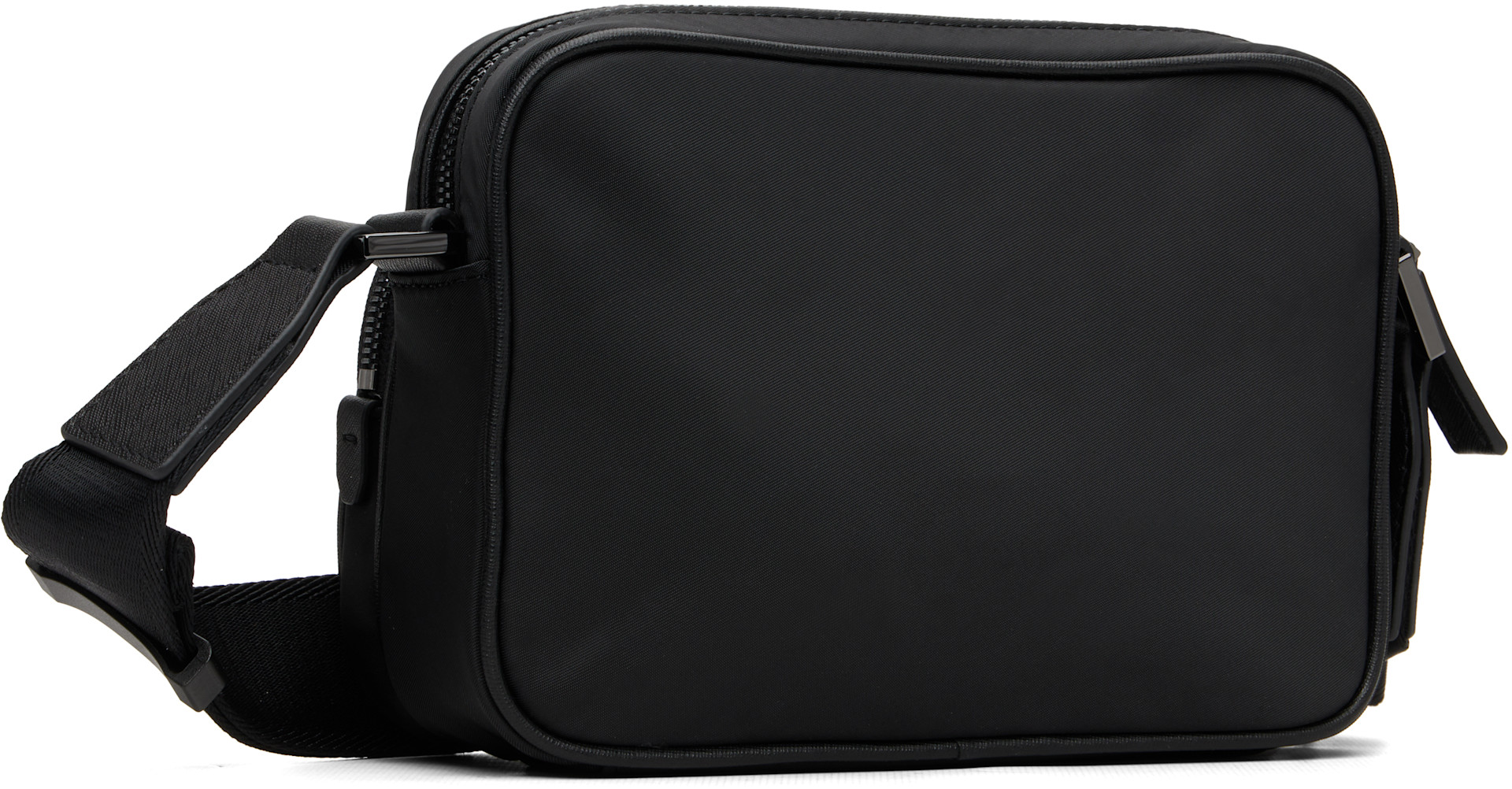 BOSS - Black Twill Crossbody Bag