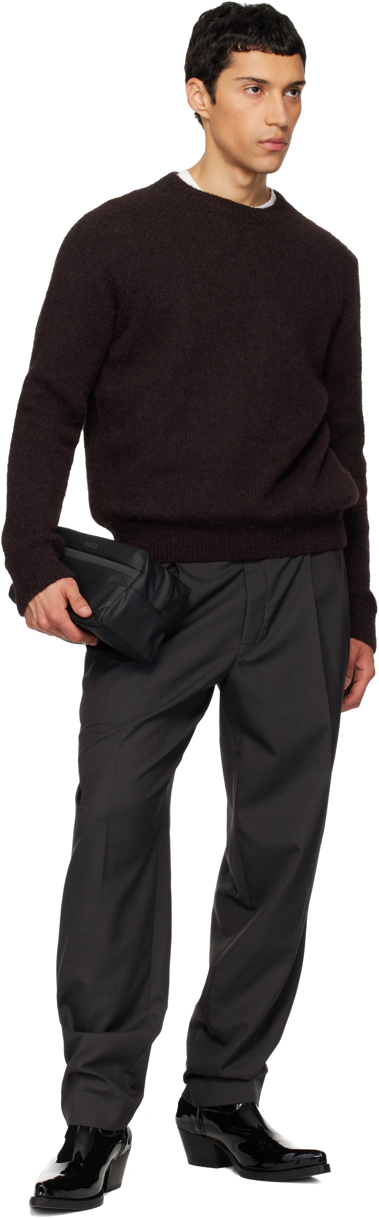 BOSS - Black Washbag Pouch