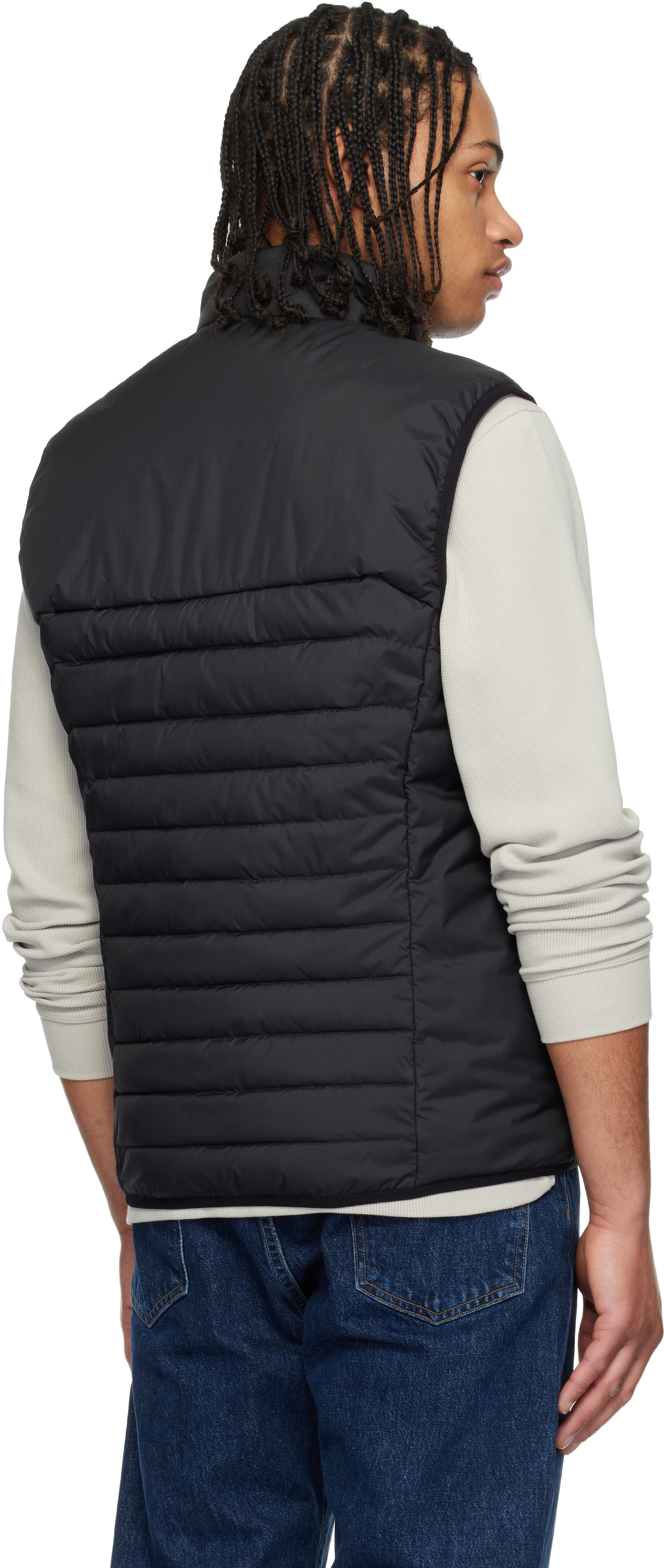 BOSS - Black Water-Repellent Decorative Reflective Accent Vest