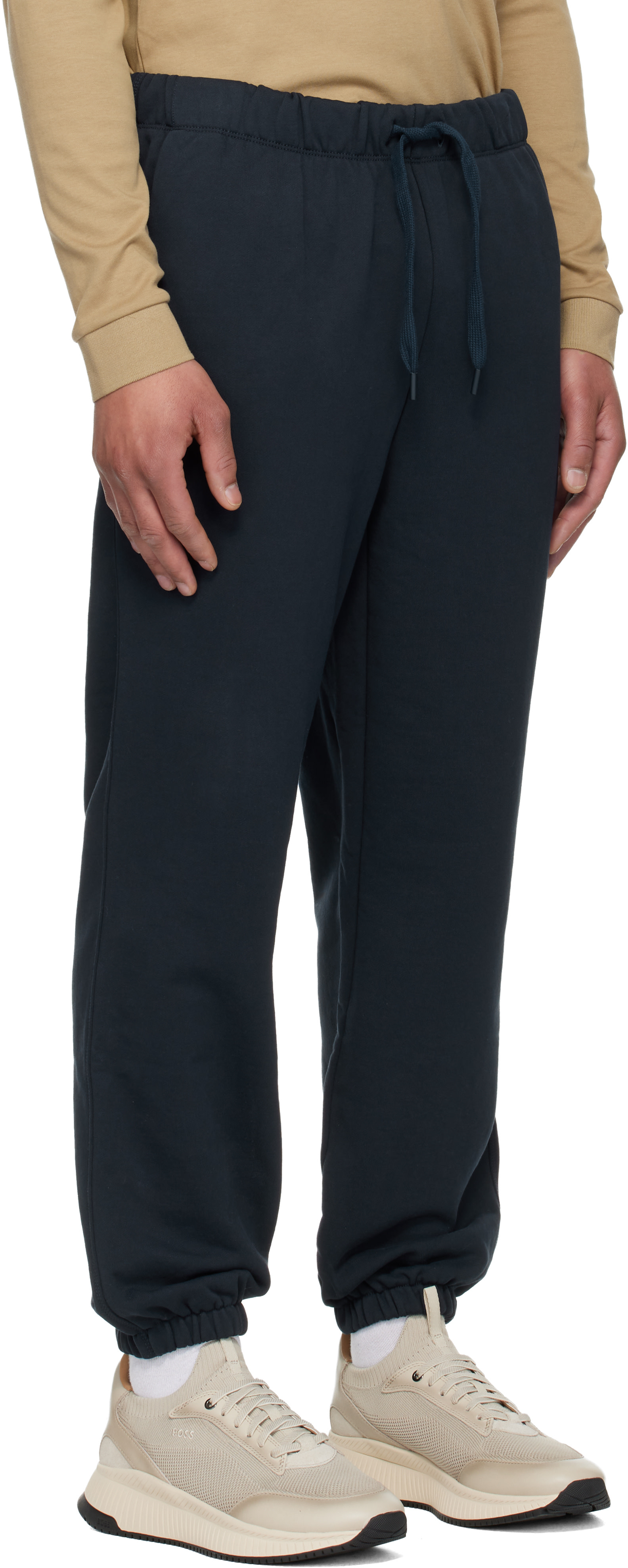 BOSS - Navy Drawstring Sweatpants