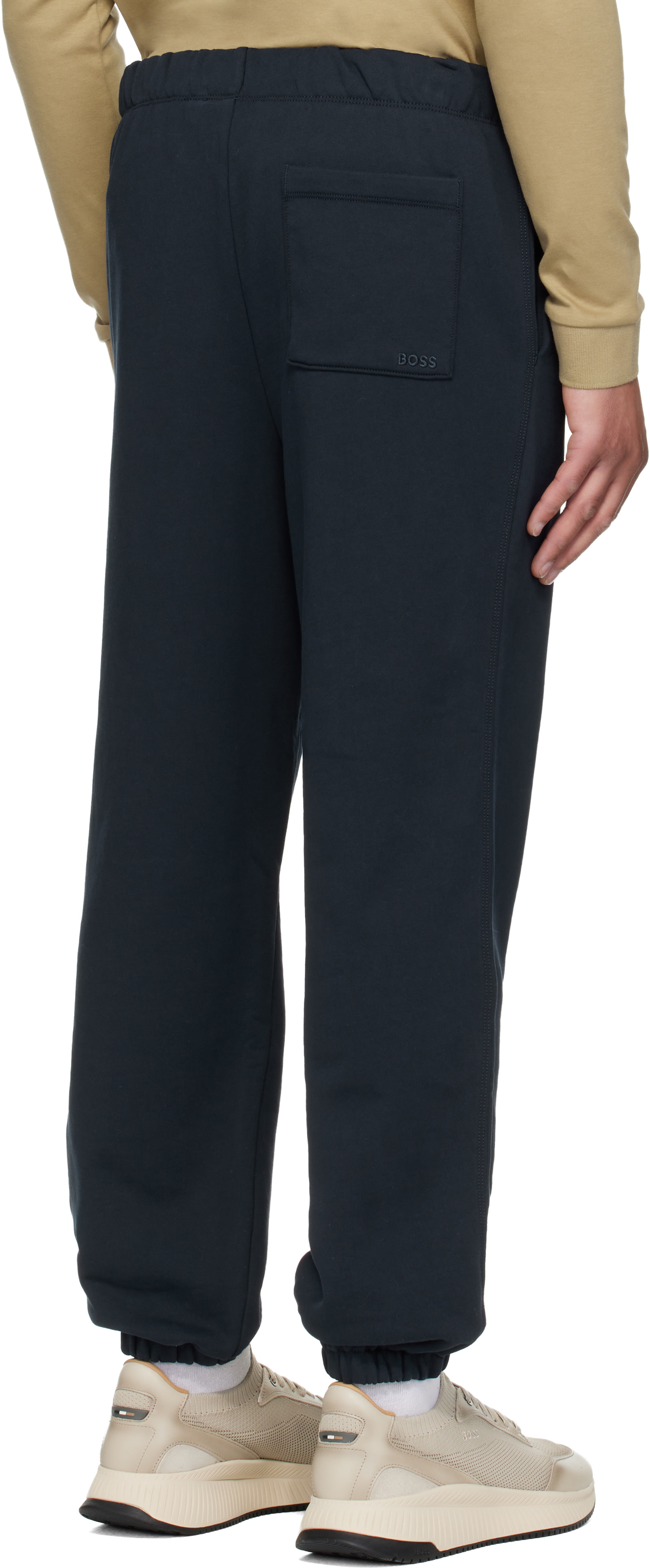 BOSS - Navy Drawstring Sweatpants