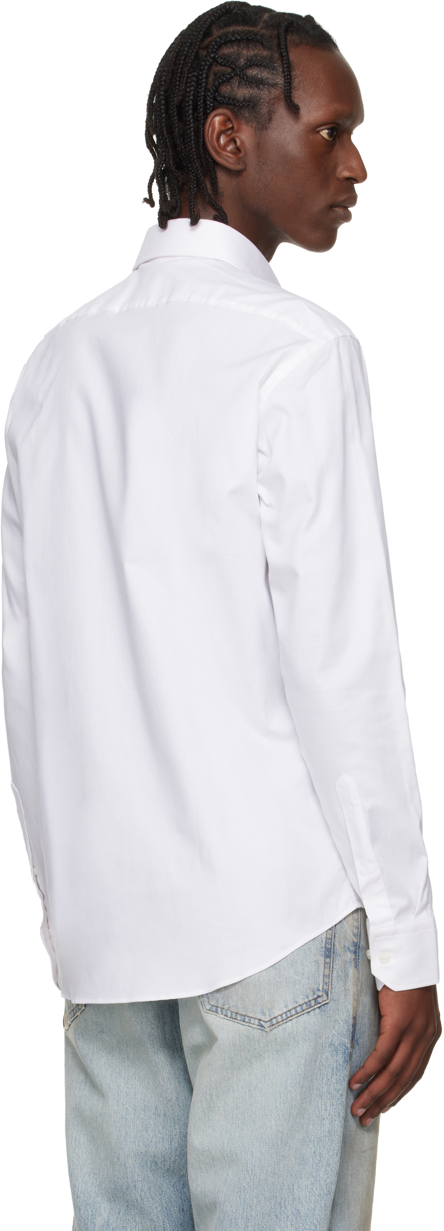 BOSS - White Cotton Shirt