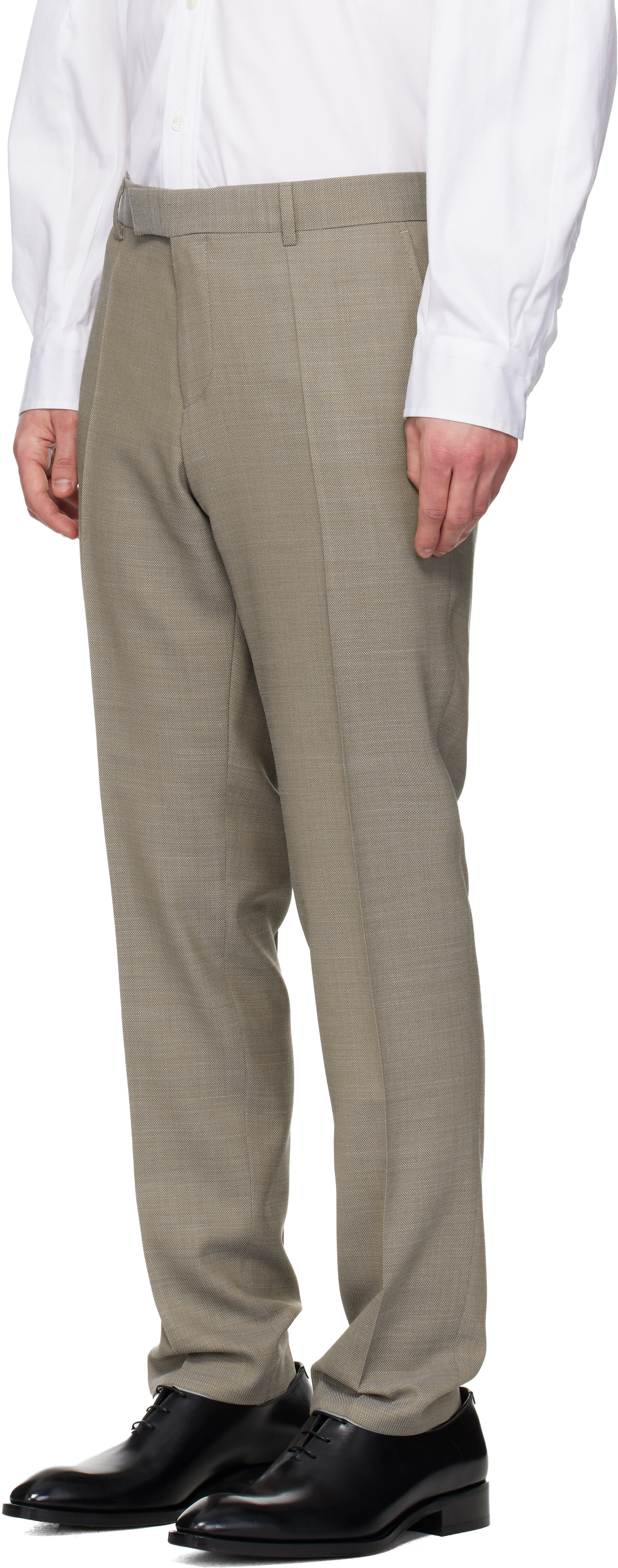 Boss - Tailleur ajusté beige
