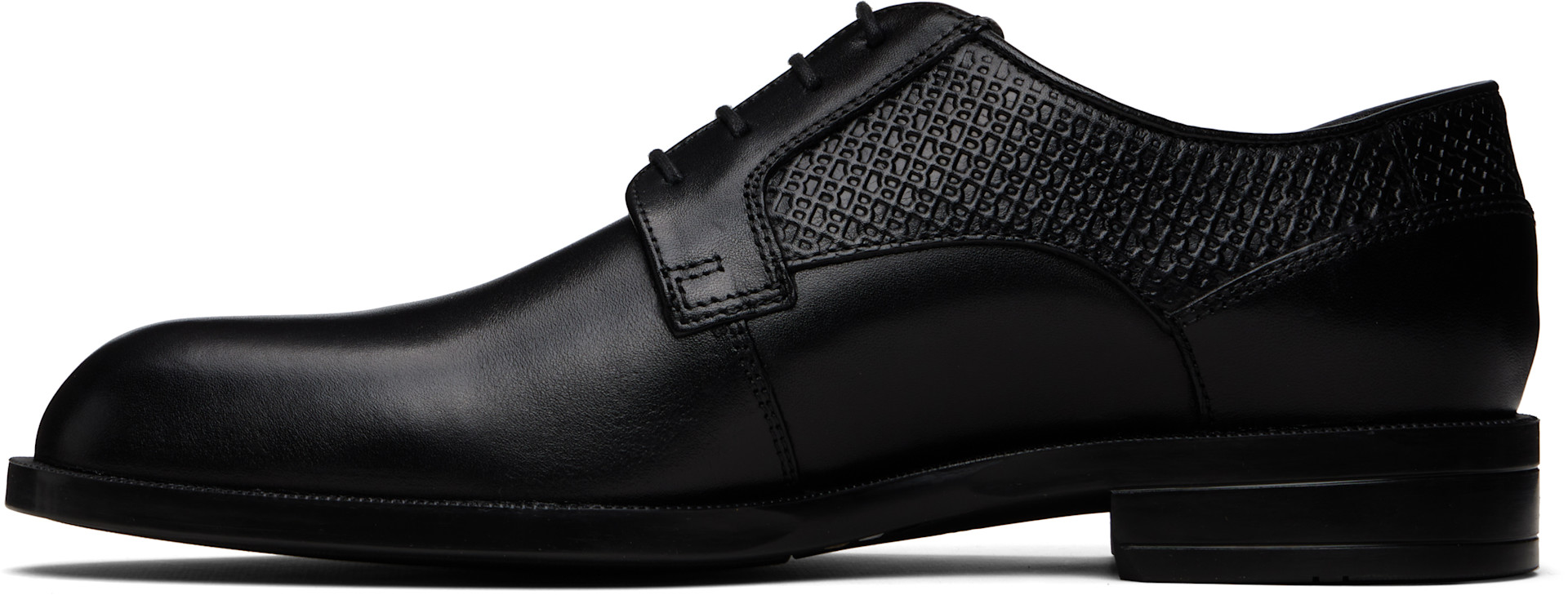 Boss - Derbys noirs en cuir