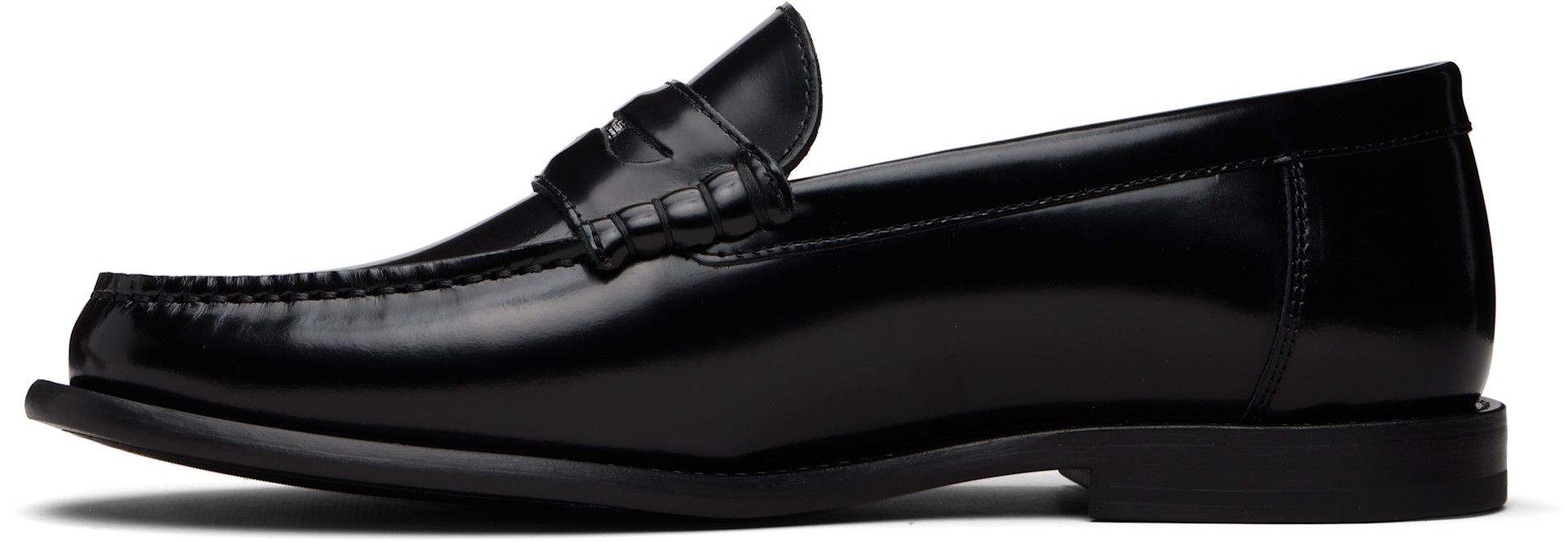Boss - Flâneurs noirs en cuir