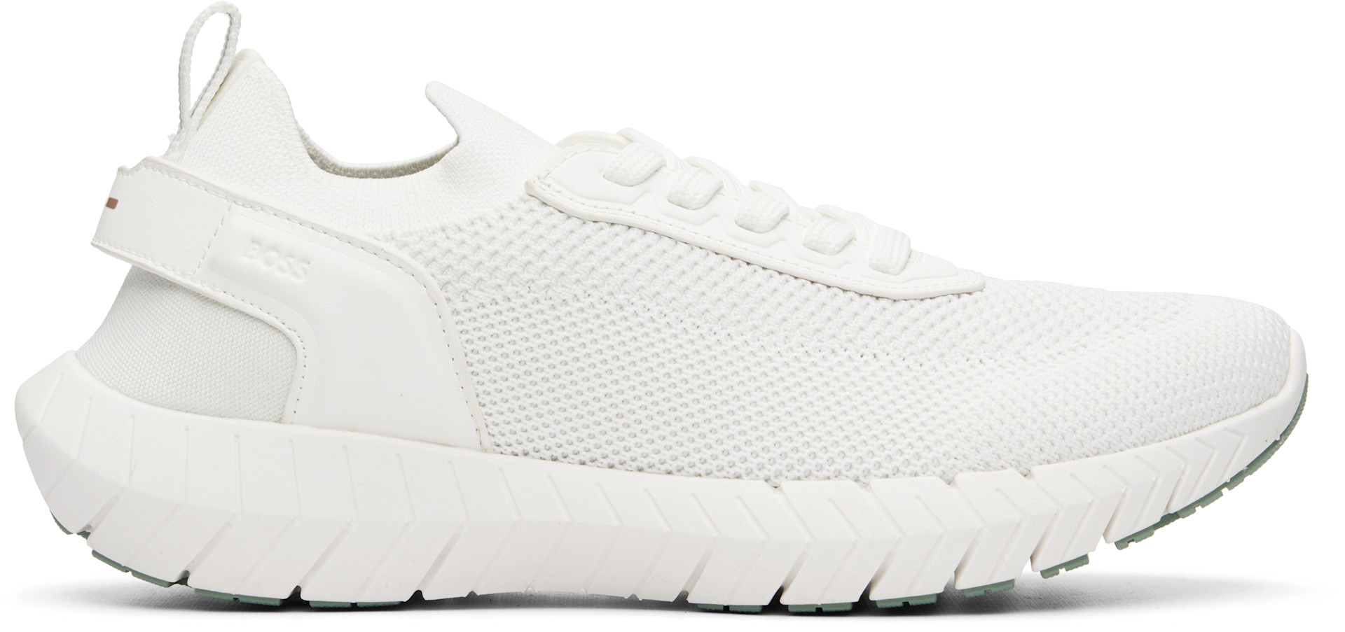 BOSS - White 'Boss-Motion' Sneakers