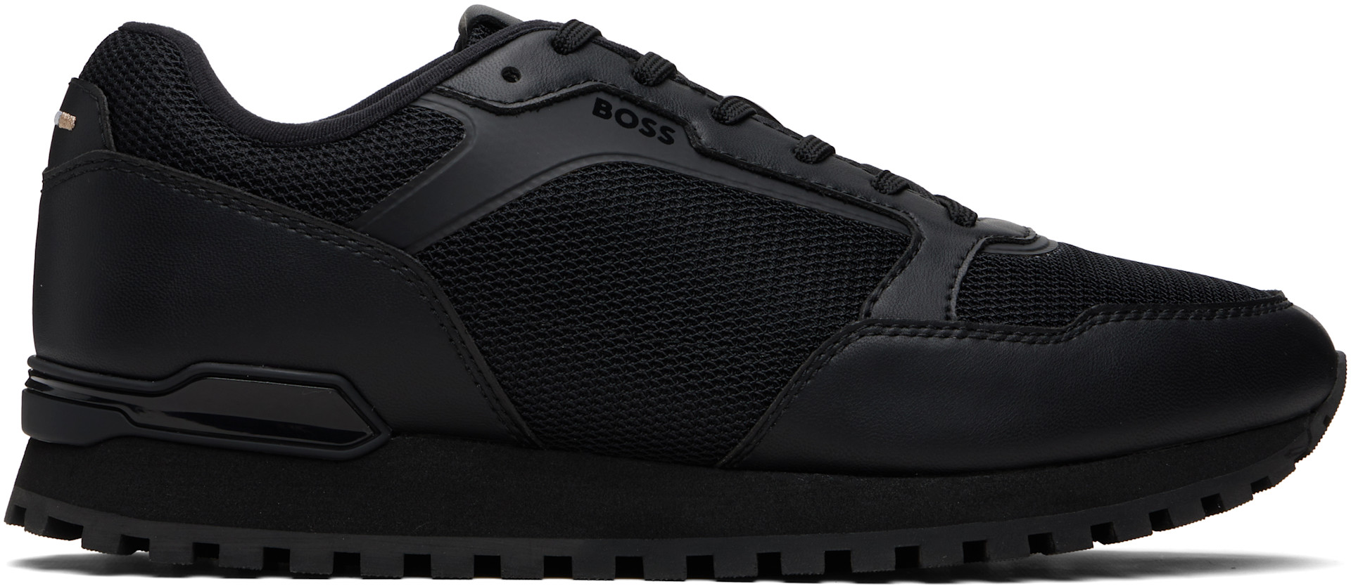 BOSS - Black Running-Inspired Sneakers