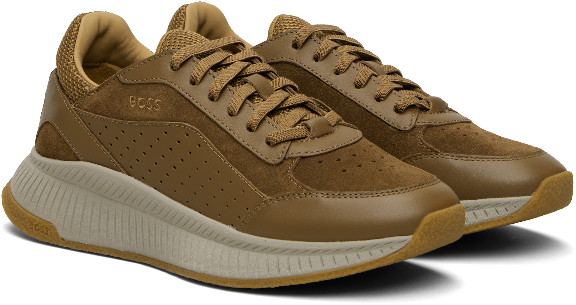 BOSS - Tan TTNM EVO Sneakers