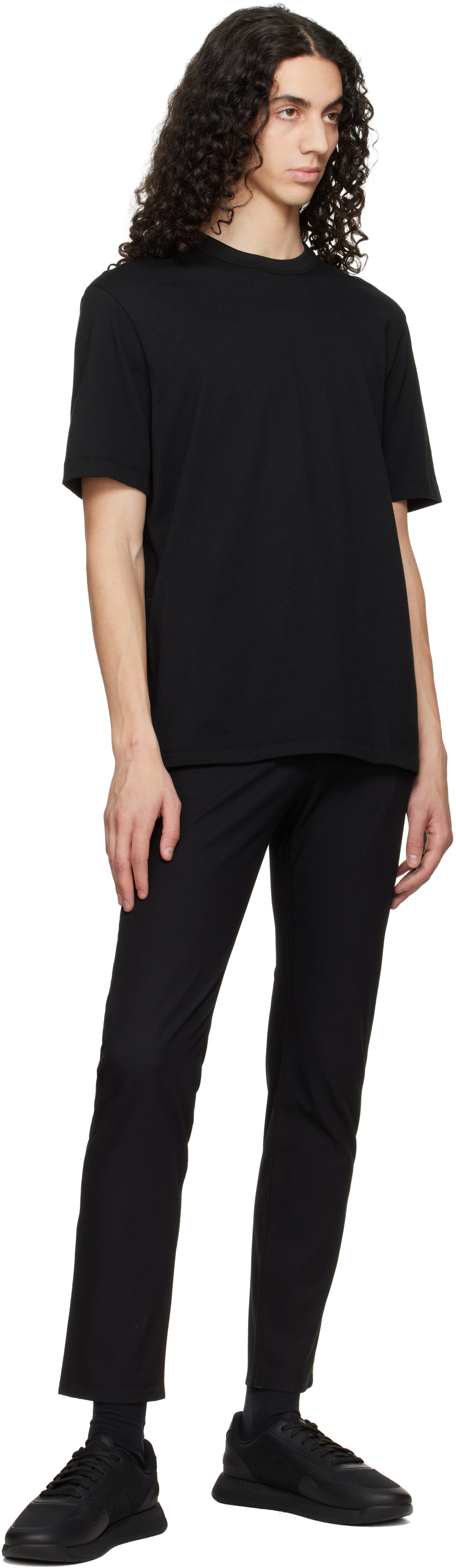 Boss - Baskets TTNM noires en filet