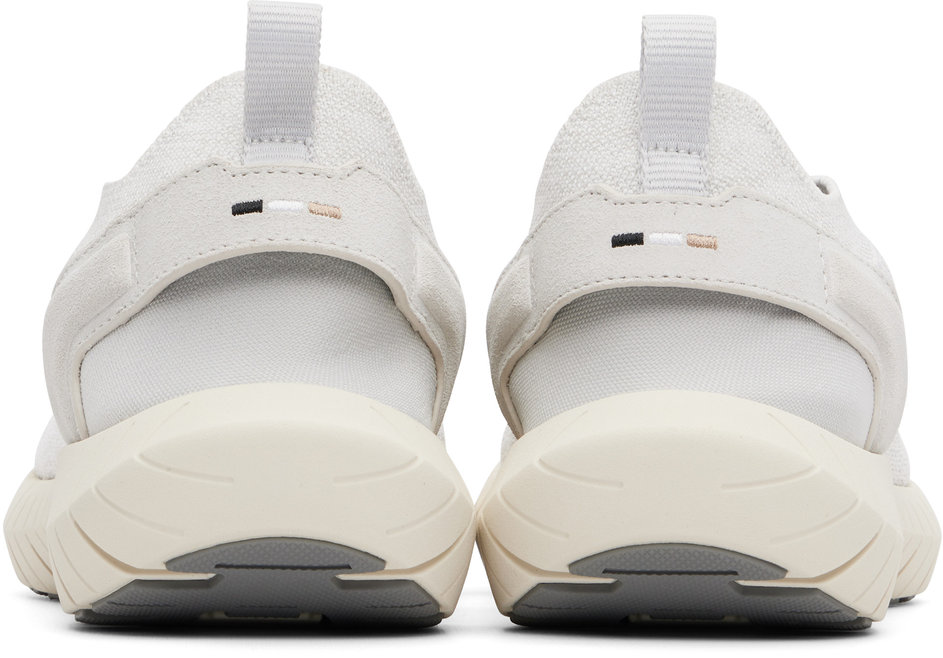 Boss - Baskets BOSS-MOTION blanc cassé