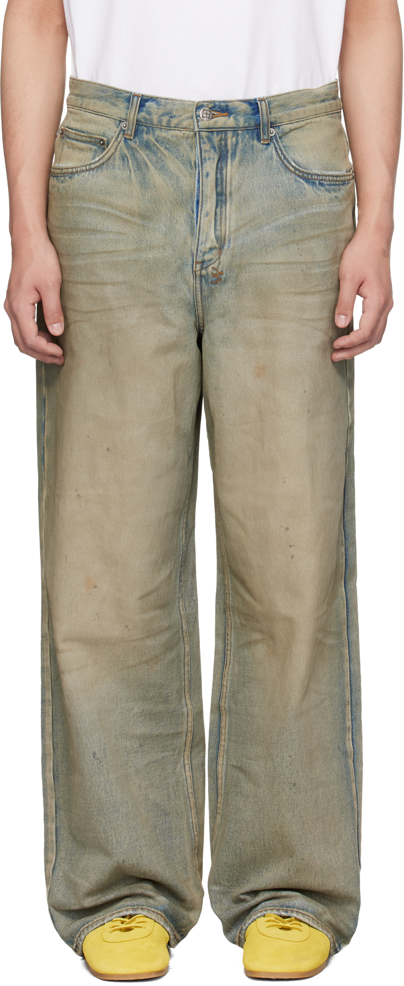 Ksubi - Jean Maxx bleu à effet Mechanik