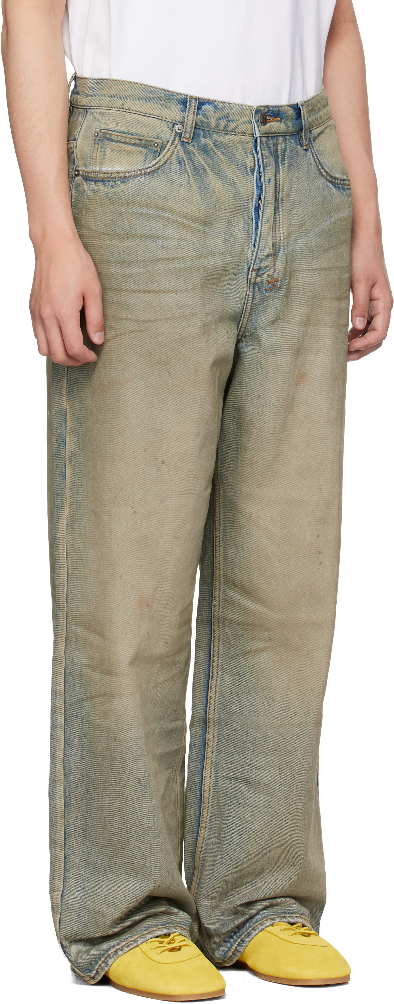 Ksubi - Jean Maxx bleu à effet Mechanik